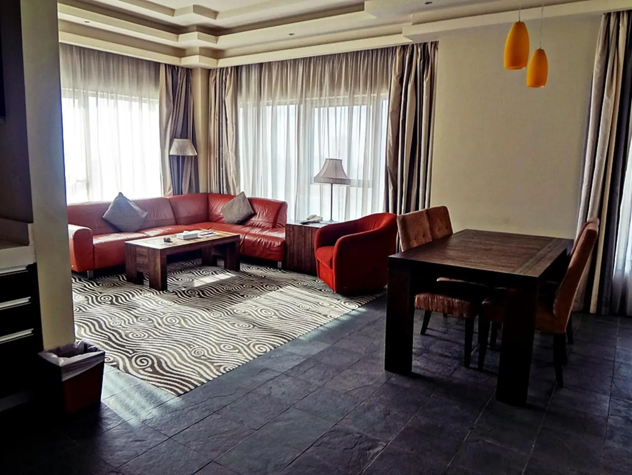 Living room, Seating Area in Al Raya Suites