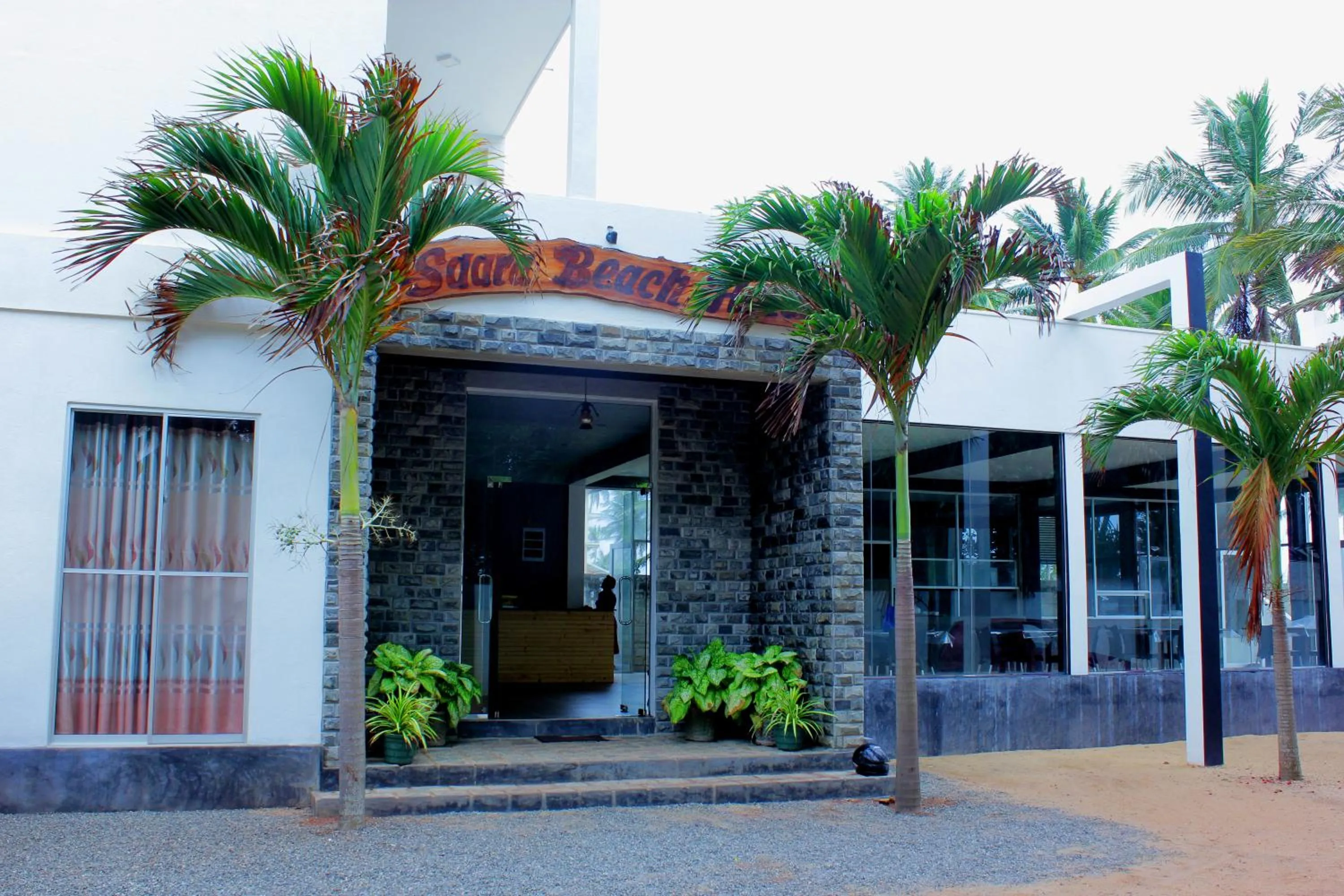 Facade/entrance in Saara Beach Hotel