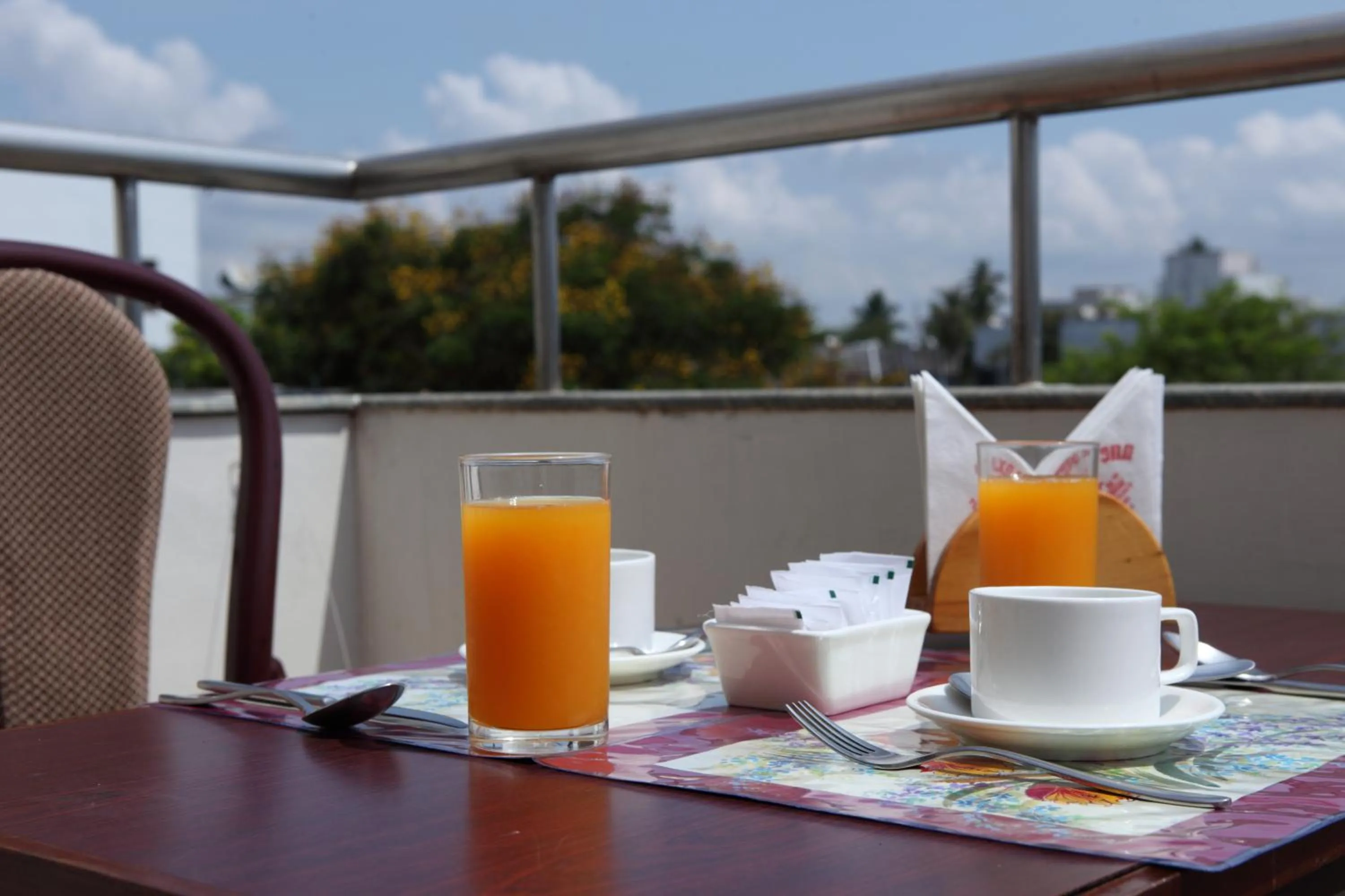 Balcony/Terrace in Pondicherry Executive Inn