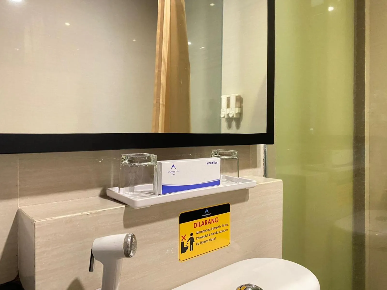 Bathroom in Atlantic City Hotel