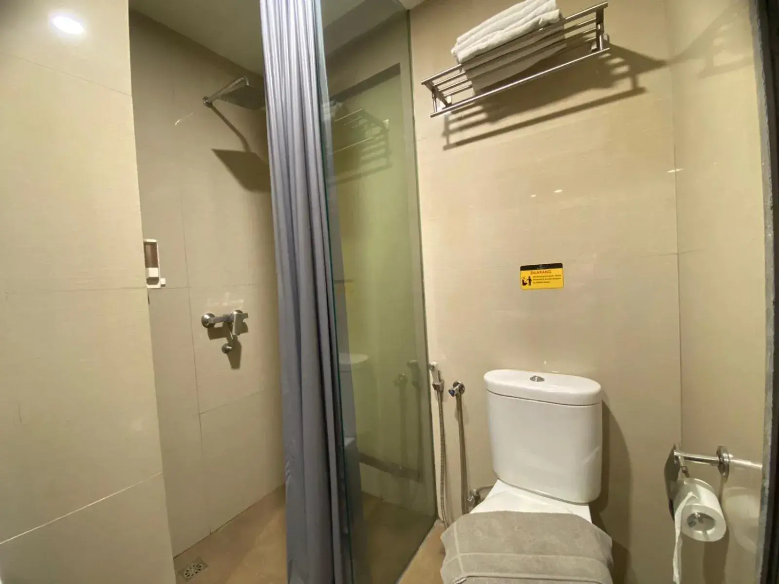 Toilet, Bathroom in Atlantic City Hotel Toilet, Bathroom in Atlantic City Hotel