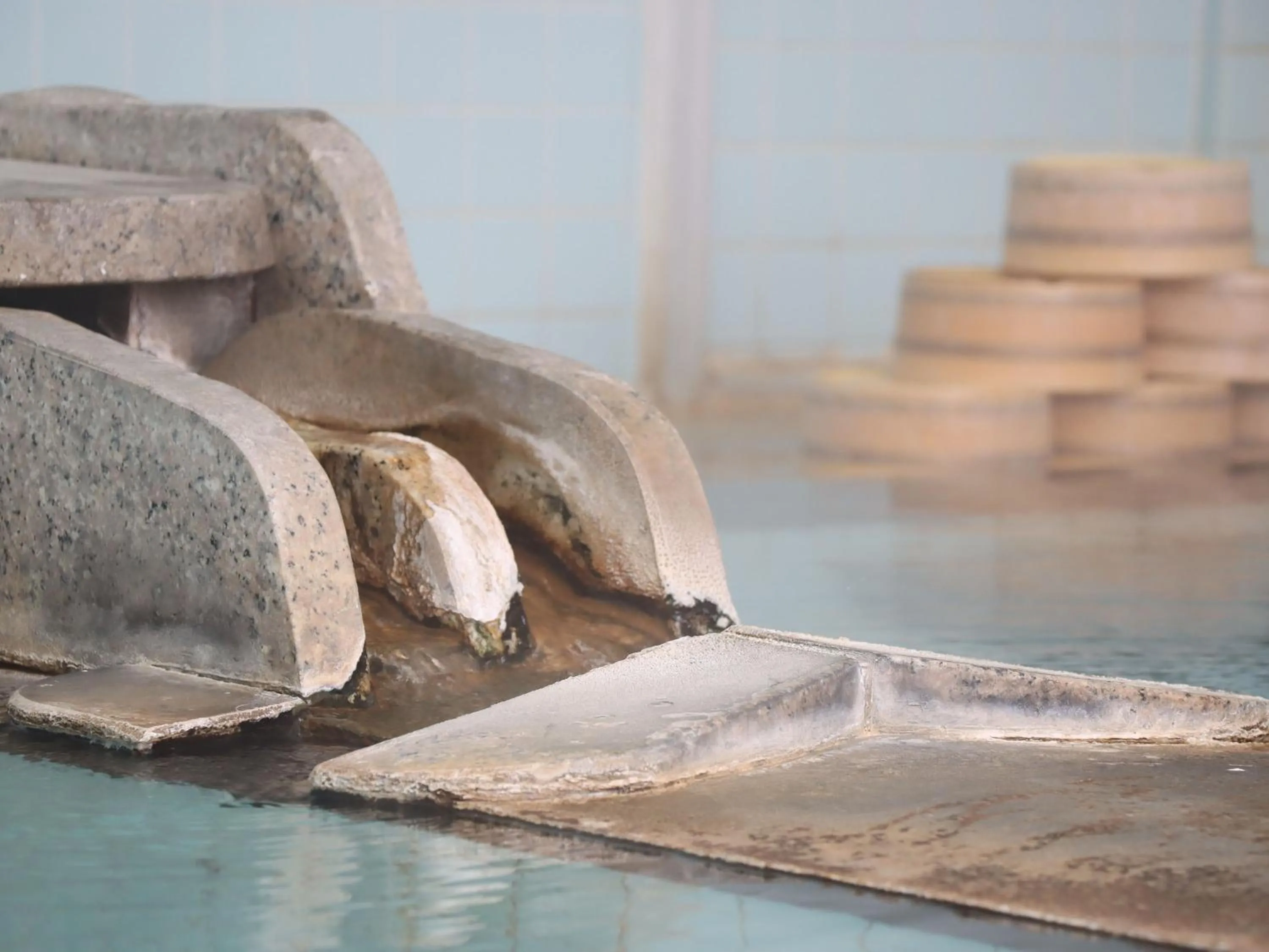 Hot Spring Bath in Hotel Omodaka