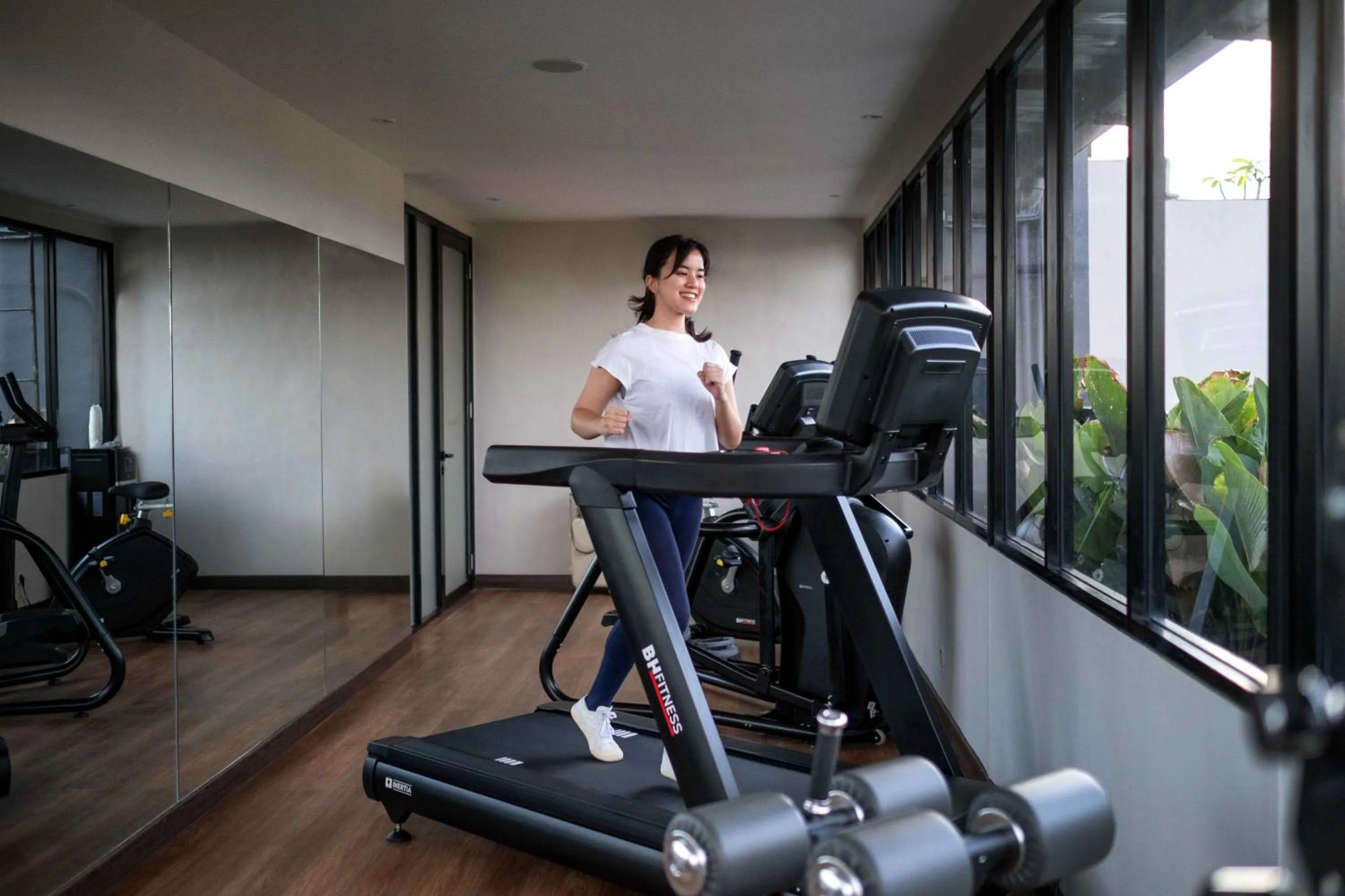 Fitness centre/facilities in Oakwood Merdeka Bandung