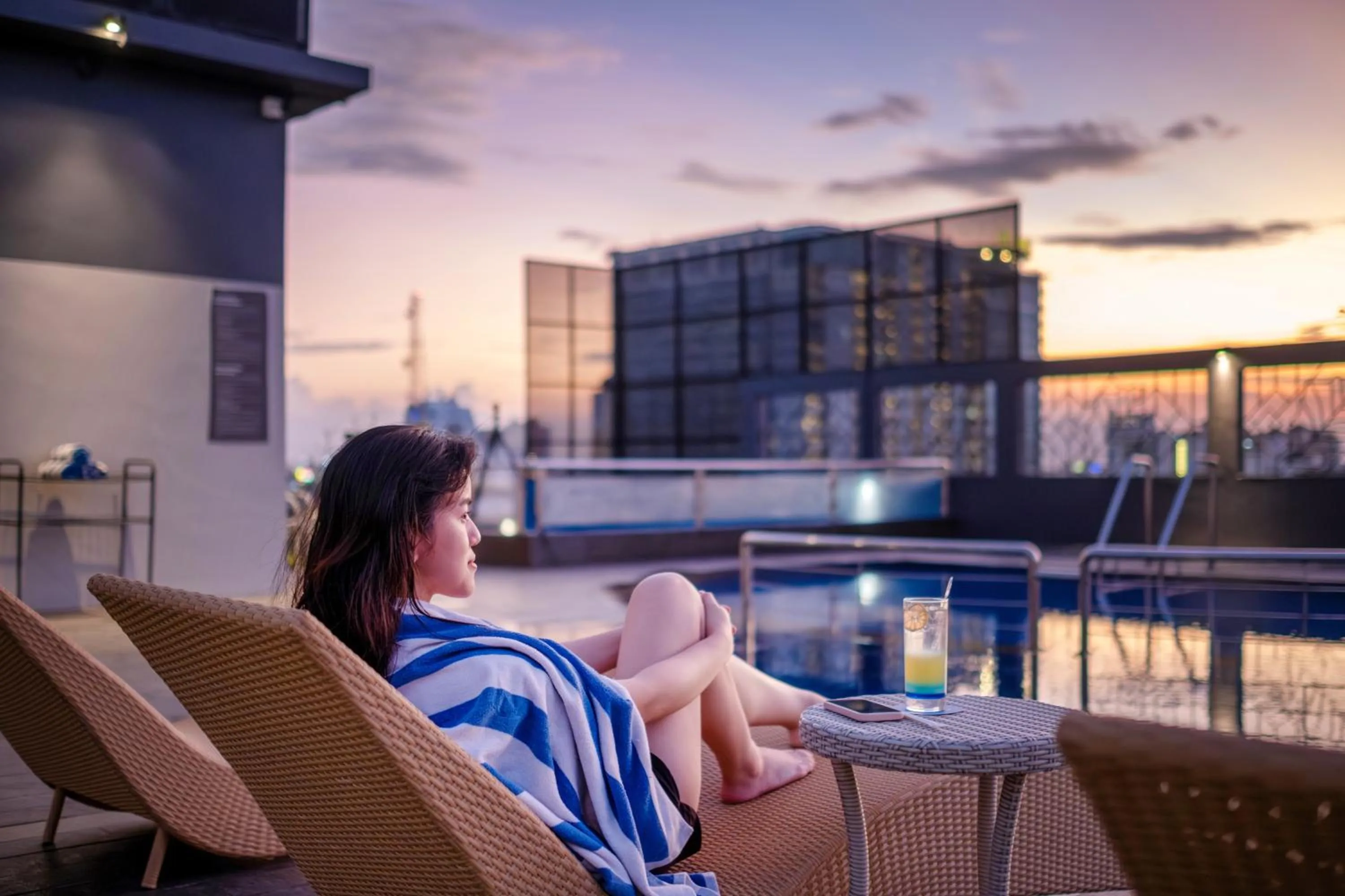 Swimming pool in FOX HARRIS City Center Bandung