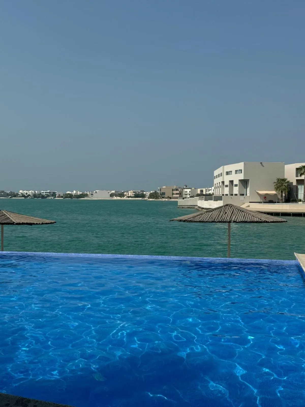 Pool view in Dragon Beach Hotel