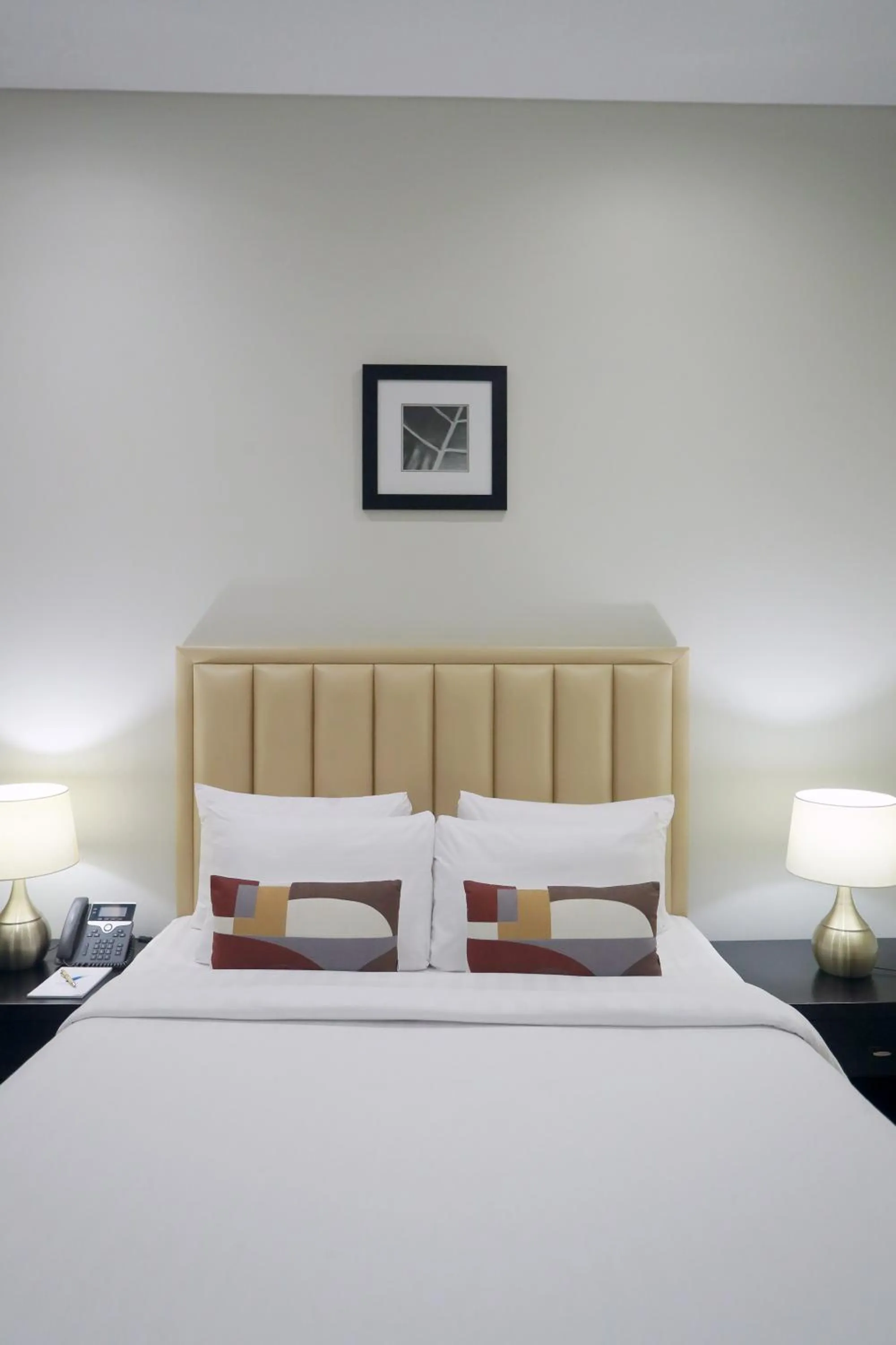 Bed in Dragon Beach Hotel