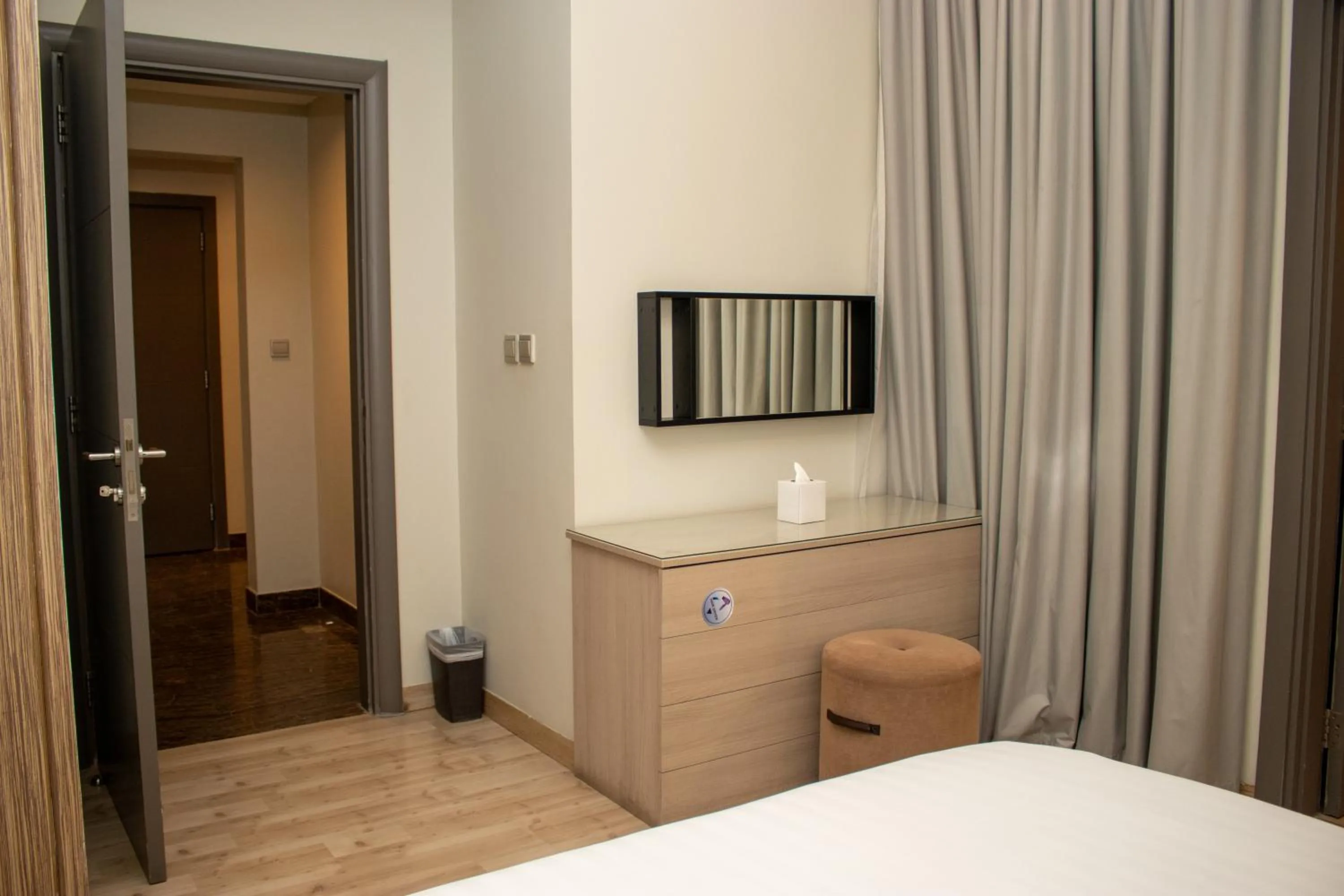 Bed in Dragon Beach Hotel