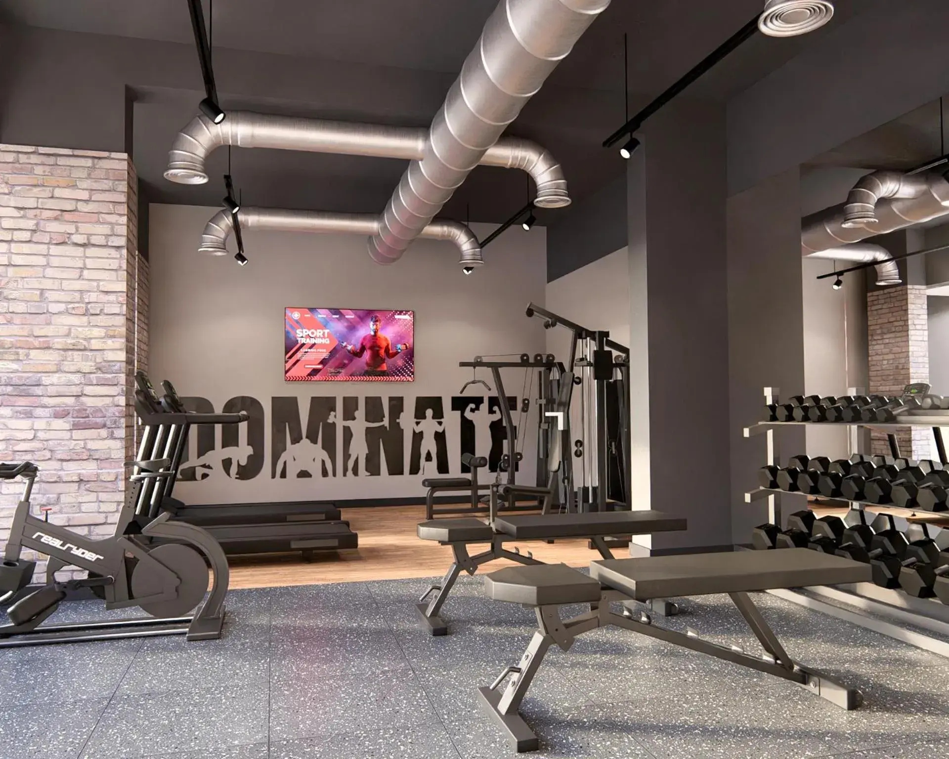 Fitness centre/facilities in Dragon Beach Hotel Fitness centre/facilities in Dragon Beach Hotel