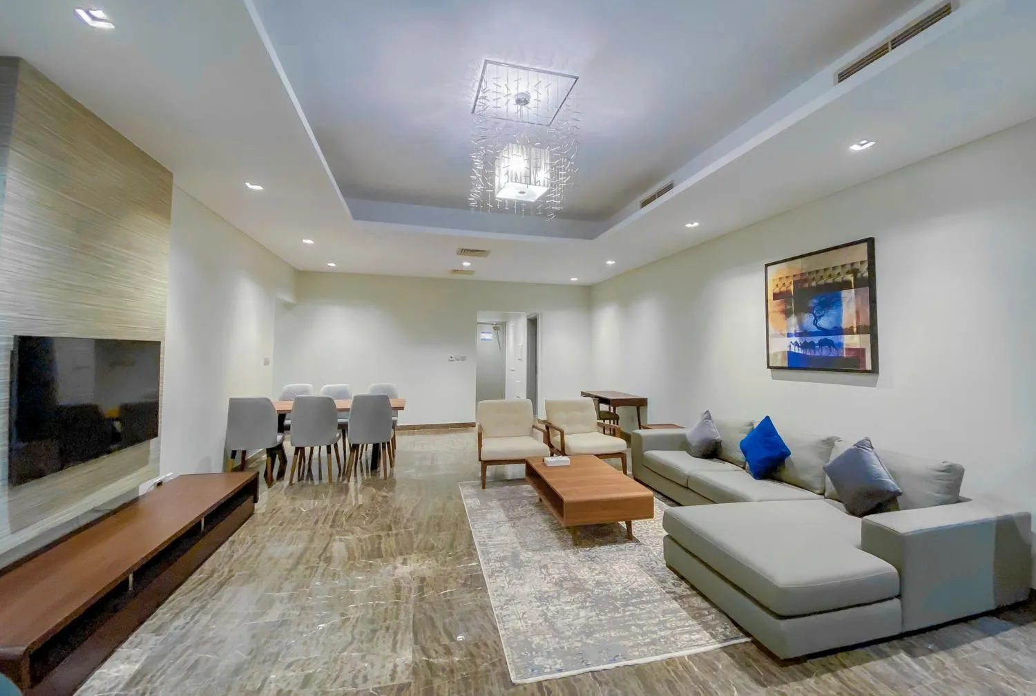 Living room in Dragon Beach Hotel