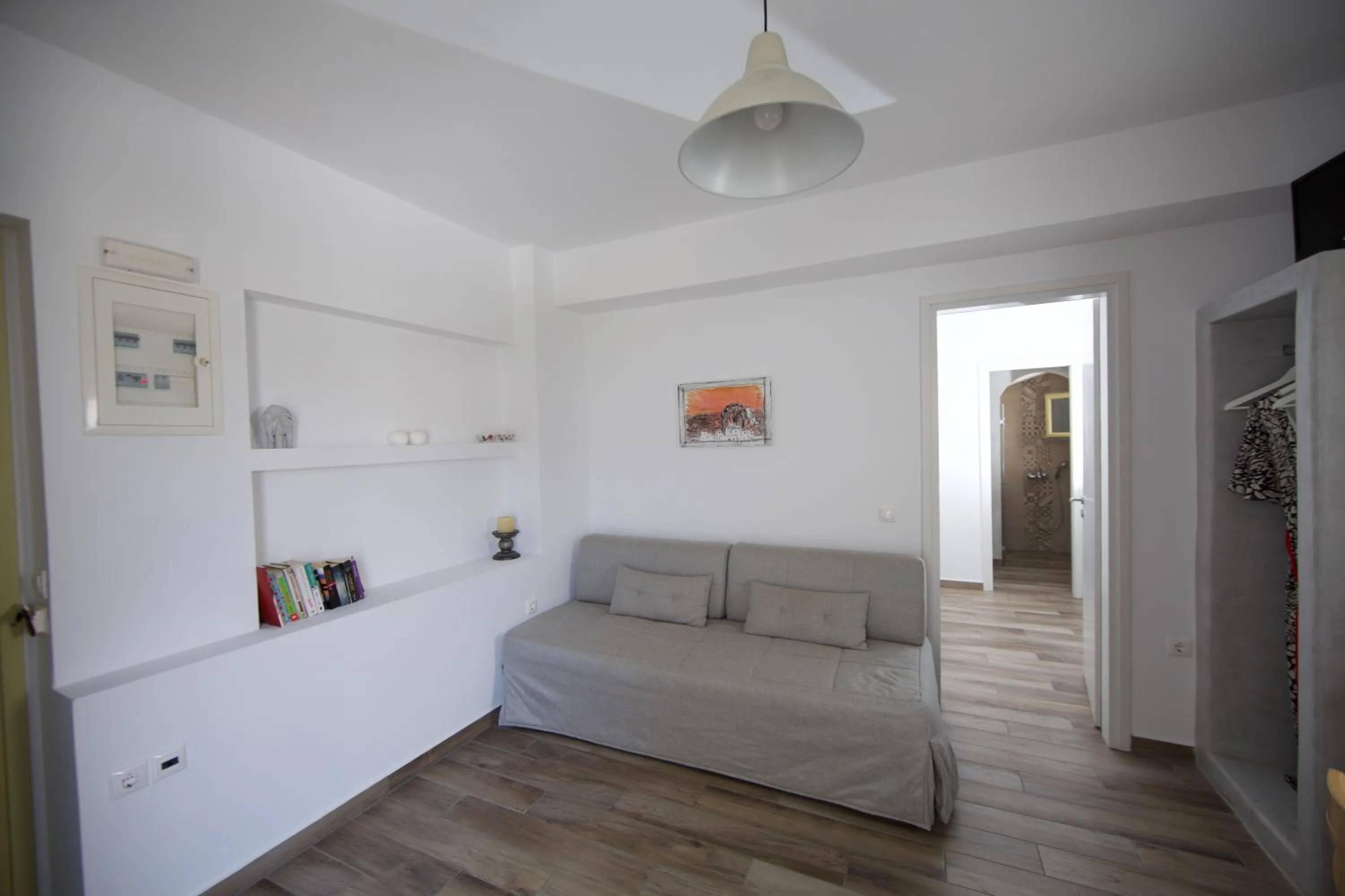 Living room in Diasino Apartments and Car Rental