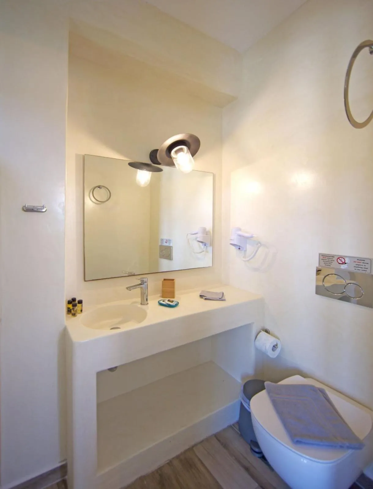 Bathroom in Diasino Apartments and Car Rental