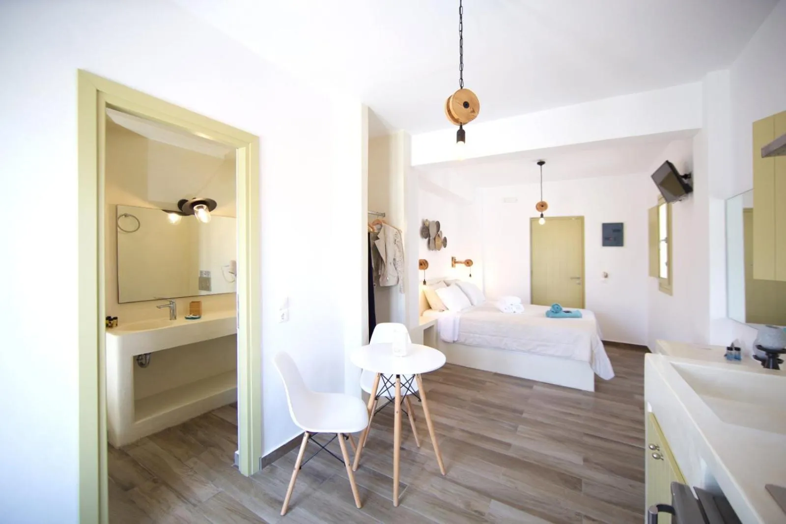 Bedroom, Bed in Diasino Apartments and Car Rental