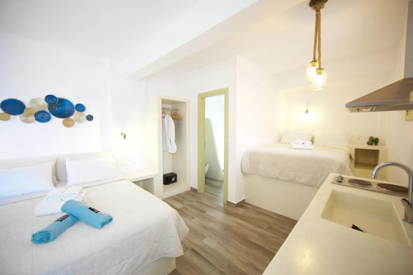 Bedroom, Bed in Diasino Apartments and Car Rental