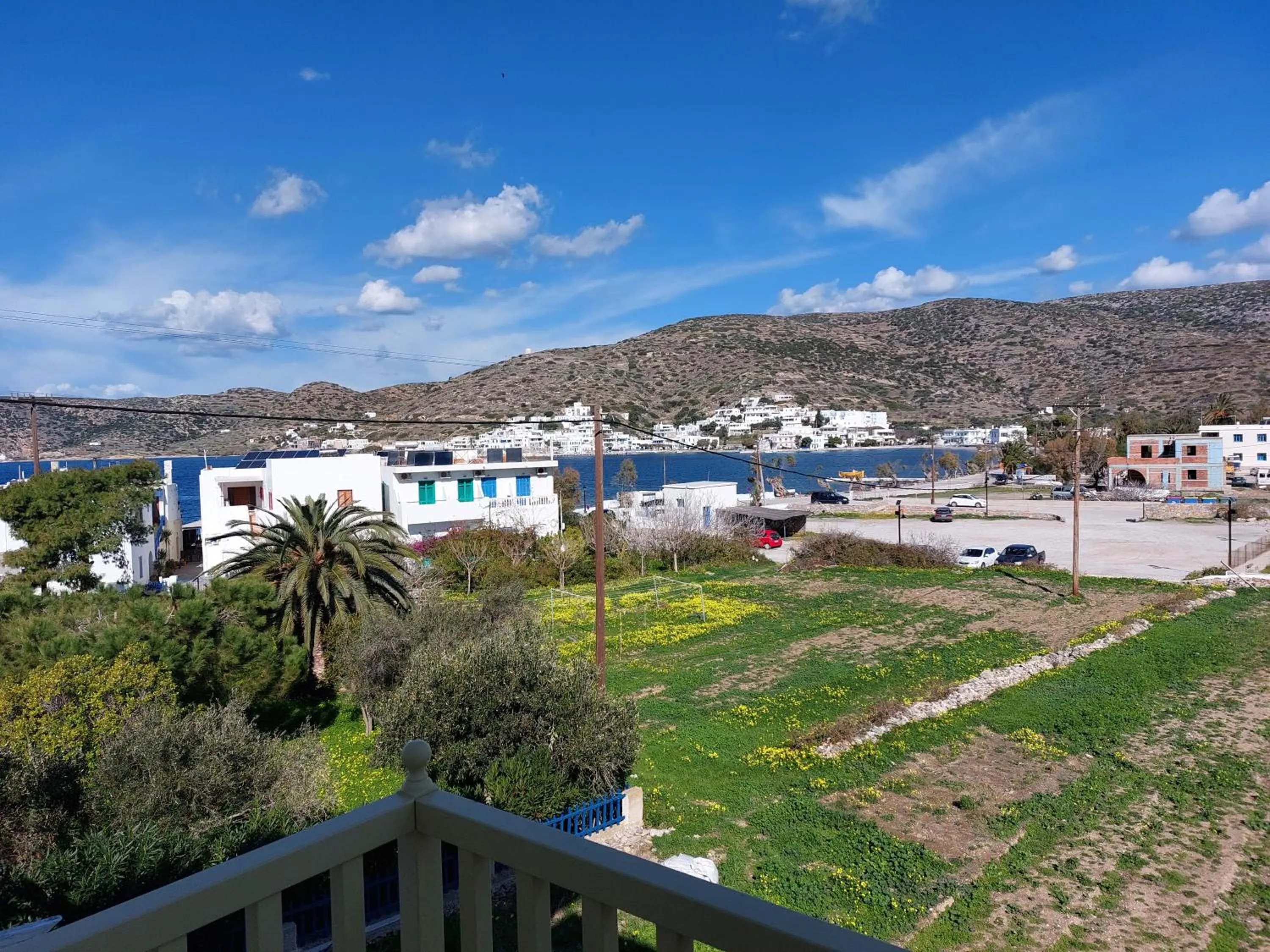 Sea view in Diasino Apartments and Car Rental