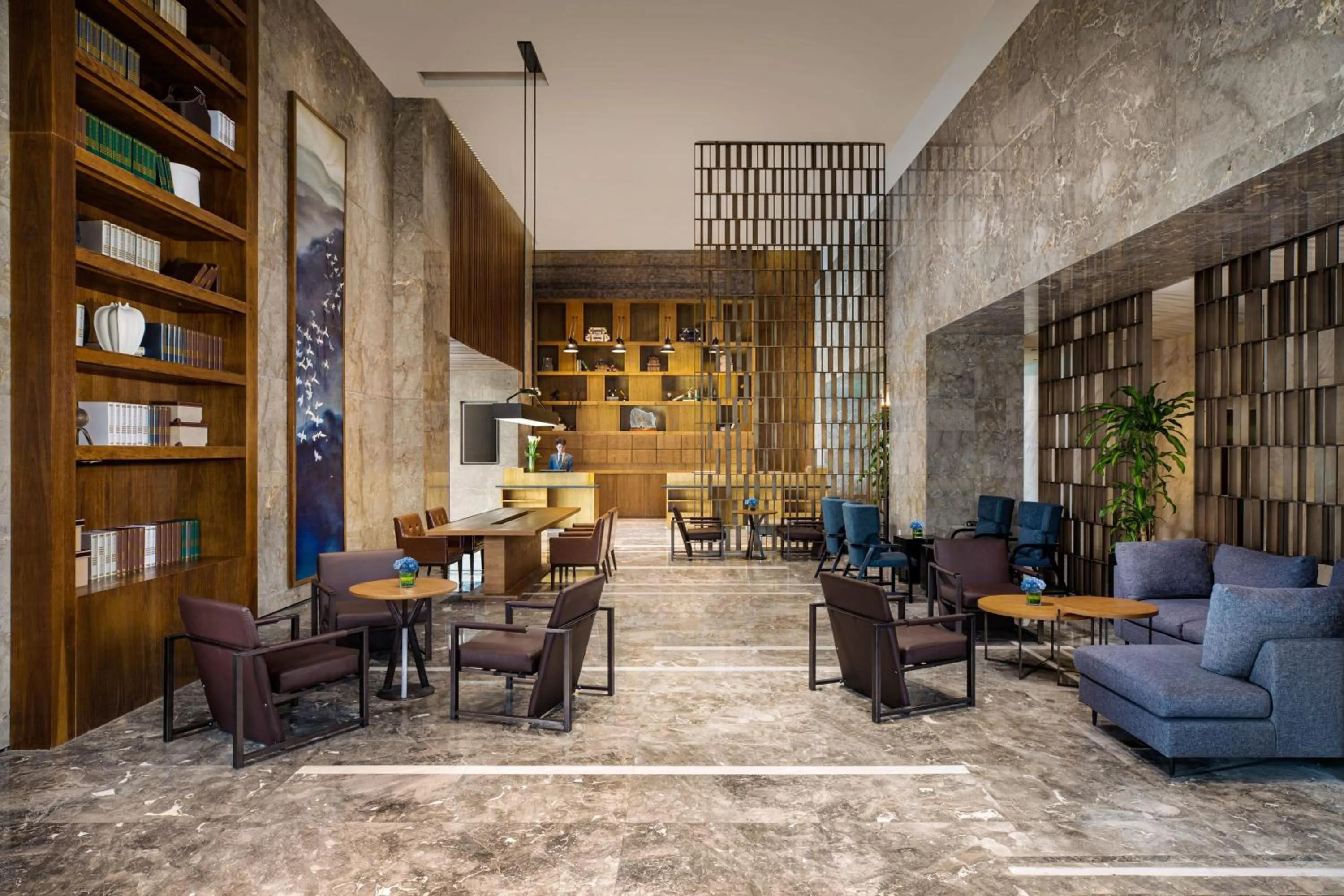 Lobby or reception in Four Points by Sheraton Shanghai, Kangqiao