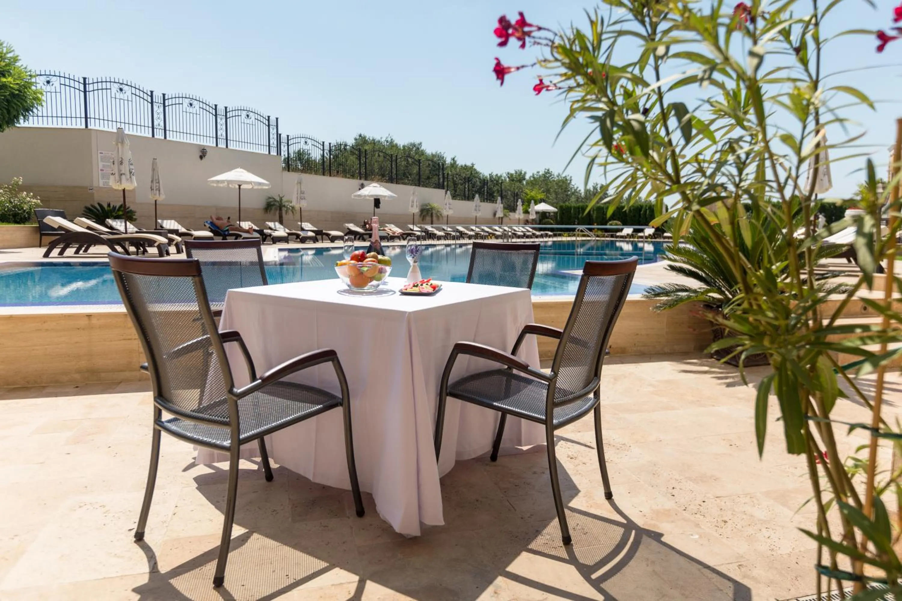 Patio in VILLA FLORENCE Boutique Apart Hotel