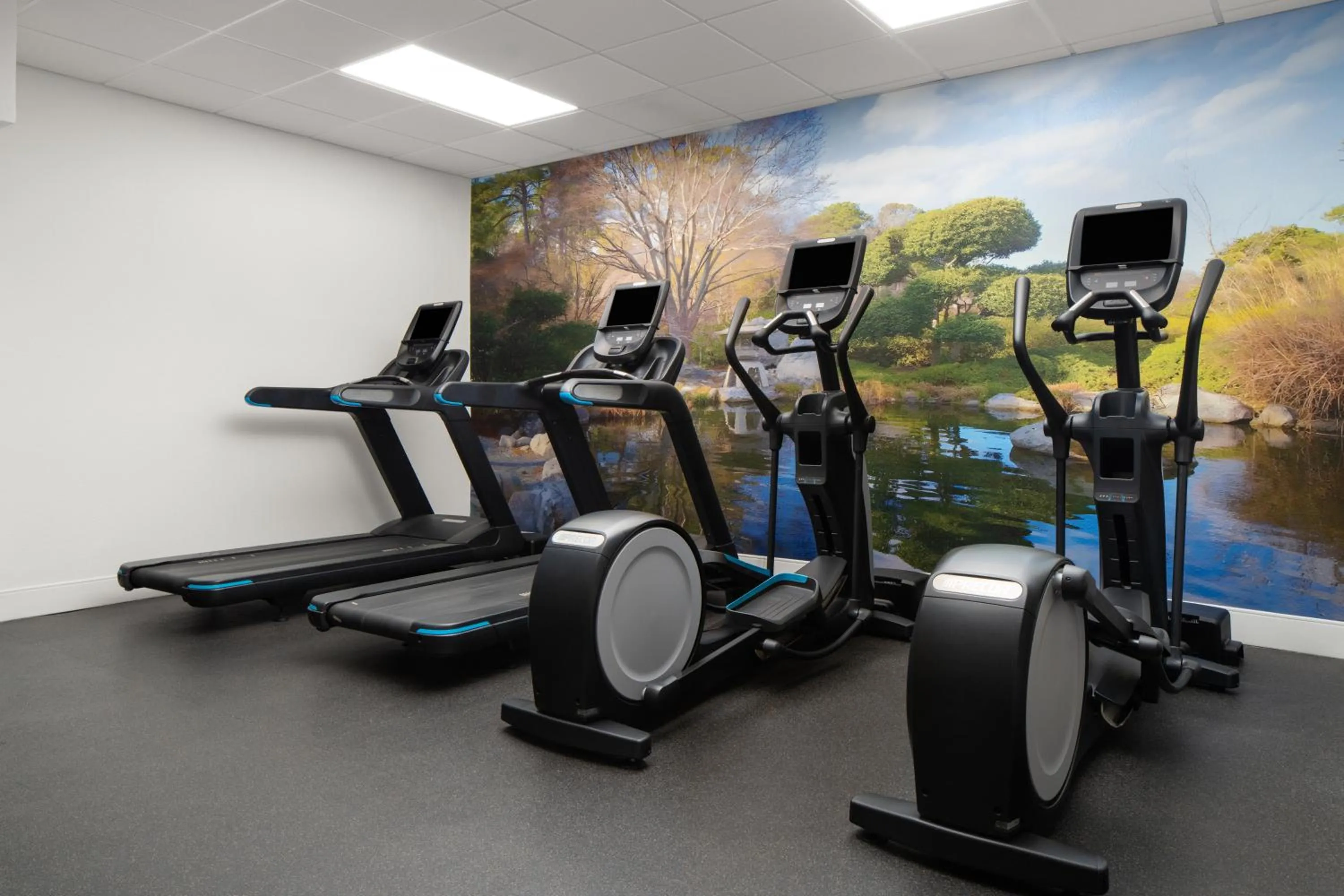 Fitness centre/facilities in DoubleTree by Hilton Norfolk Airport