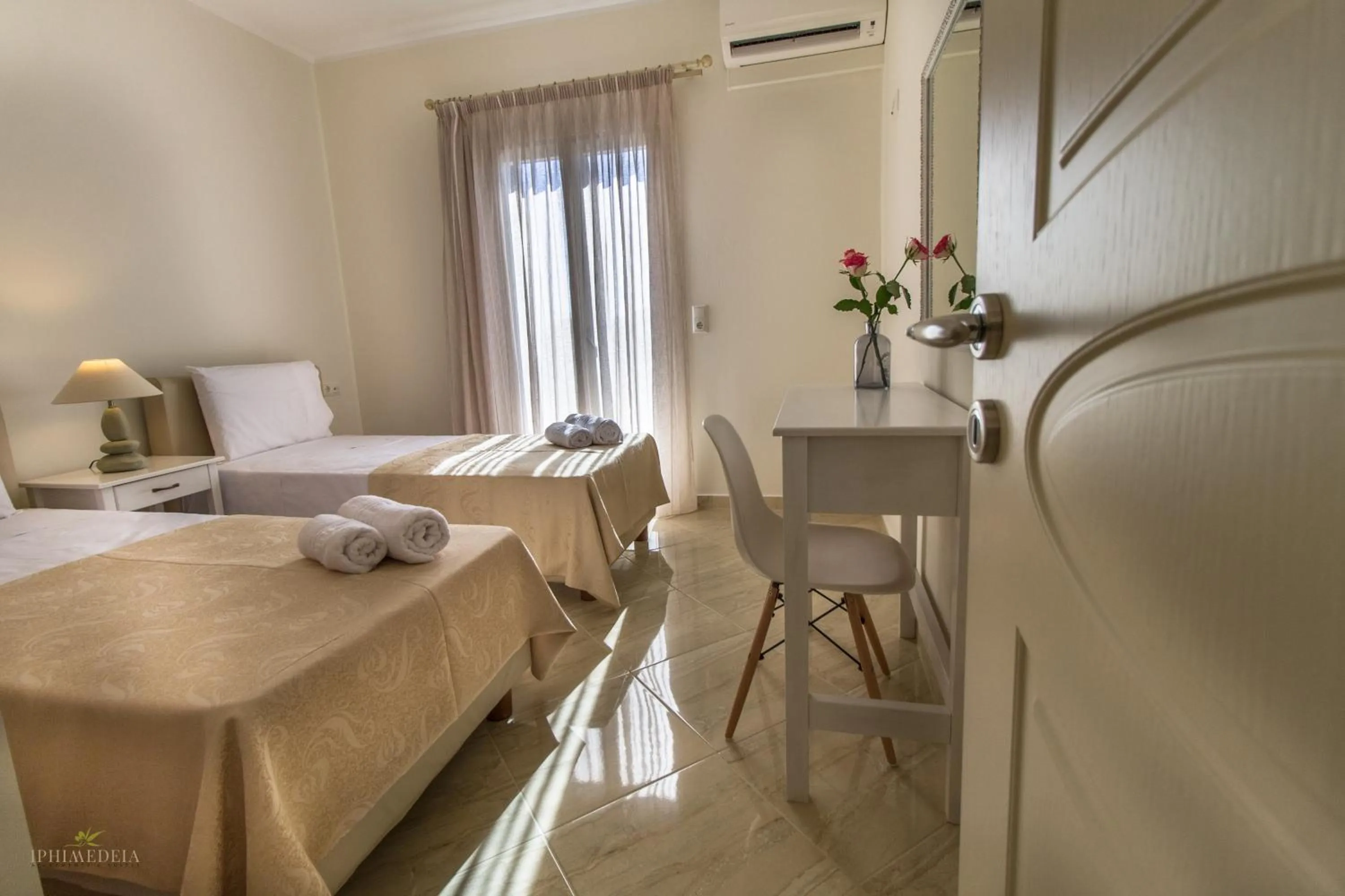 Bedroom, Bed in Iphimedeia Luxury Hotel & Suites