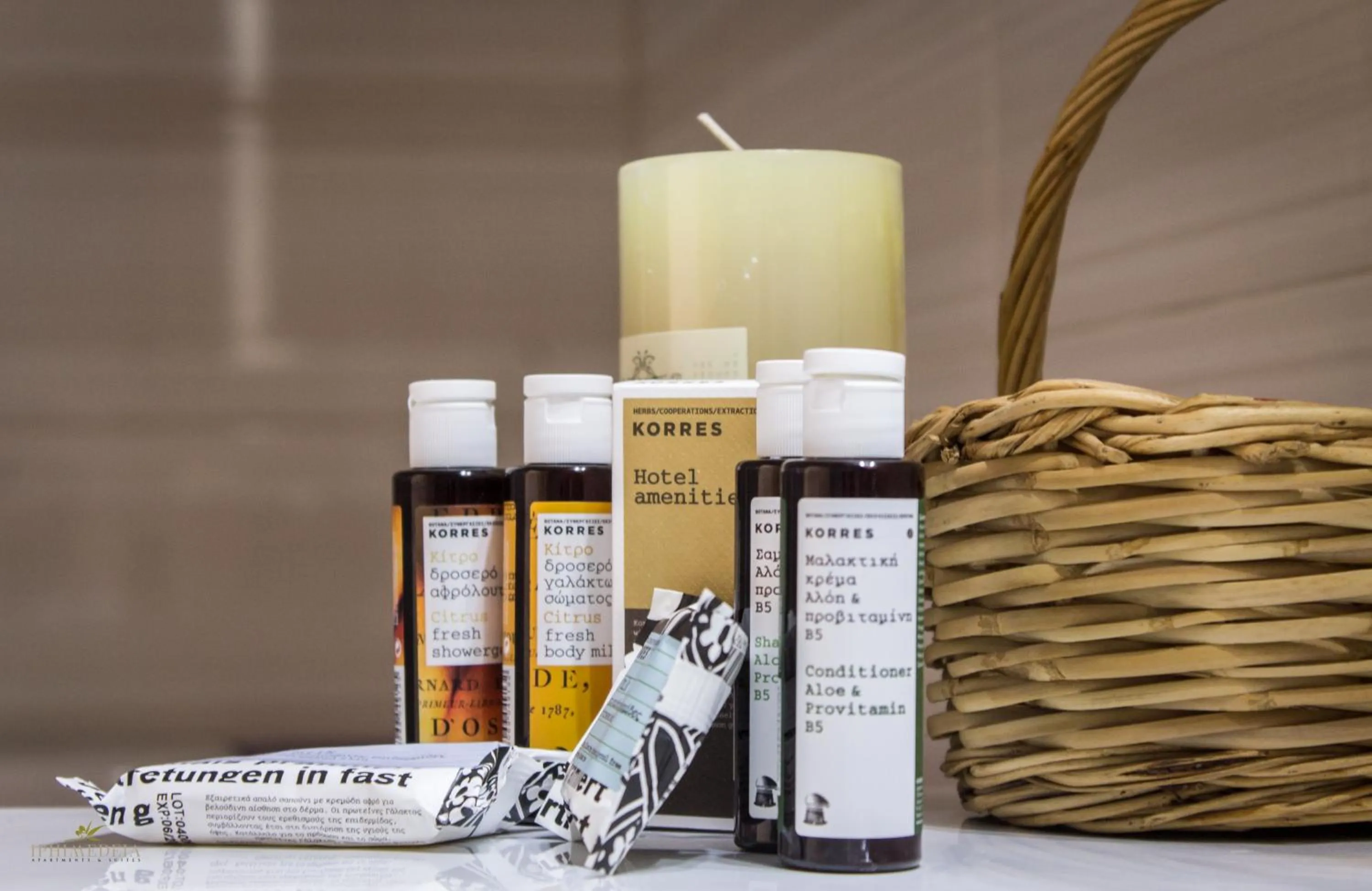 Decorative detail in Iphimedeia Luxury Hotel & Suites