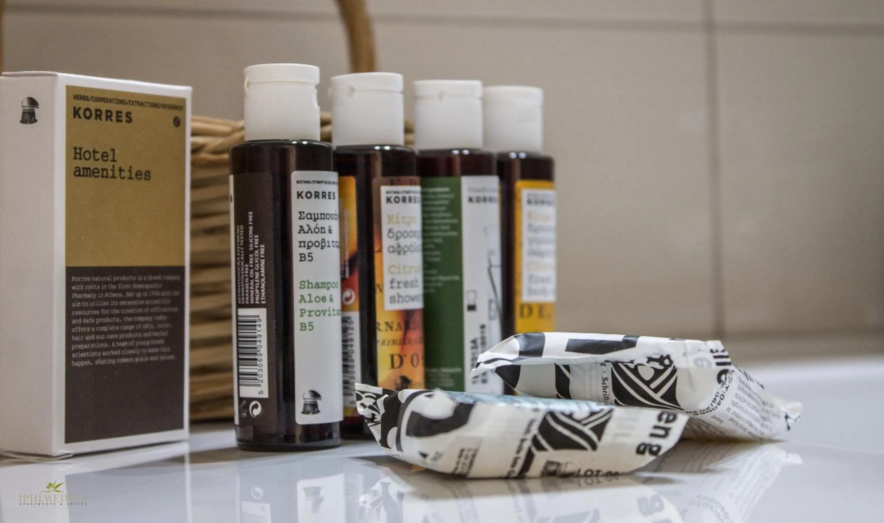 Decorative detail in Iphimedeia Luxury Hotel & Suites