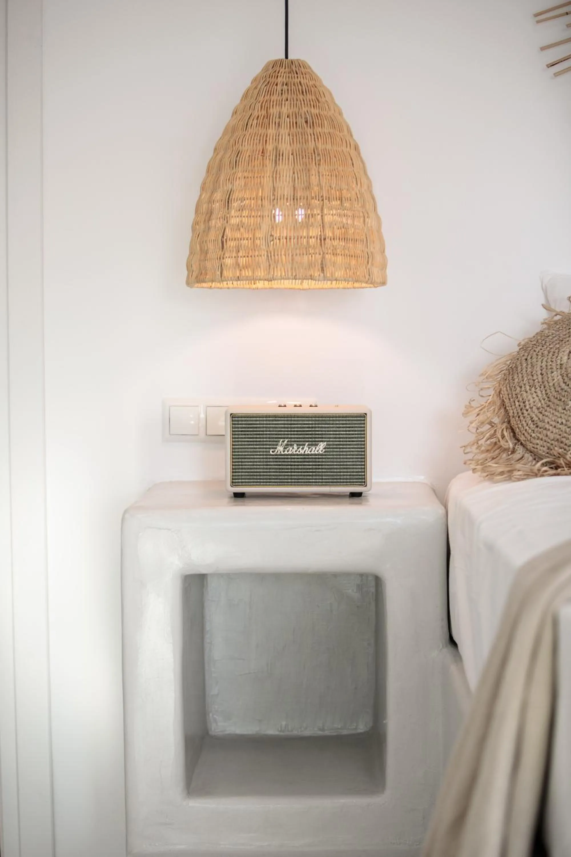 Bed in Iphimedeia Luxury Hotel & Suites