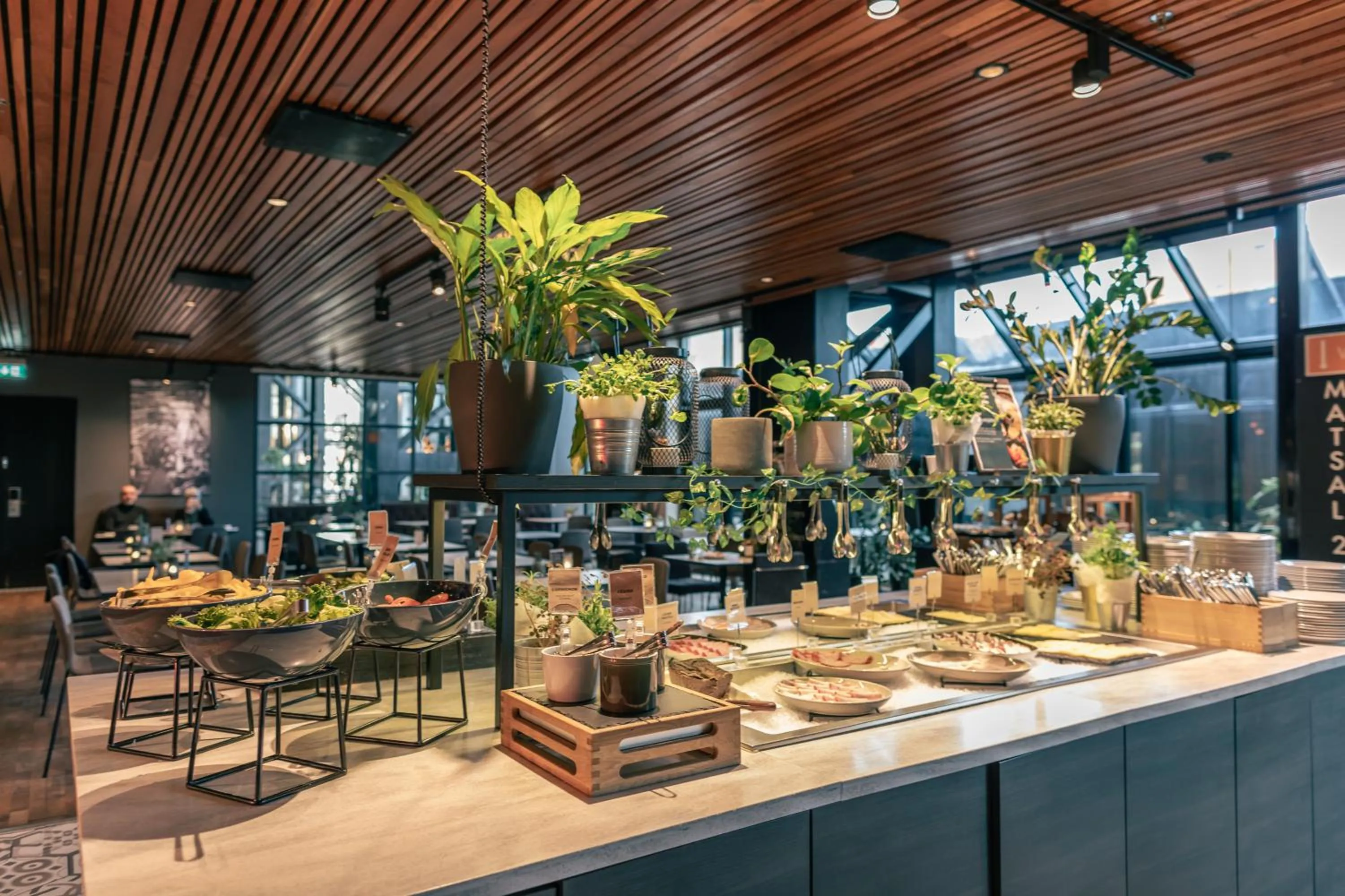 Breakfast in Quality Hotel 11 & Eriksbergshallen