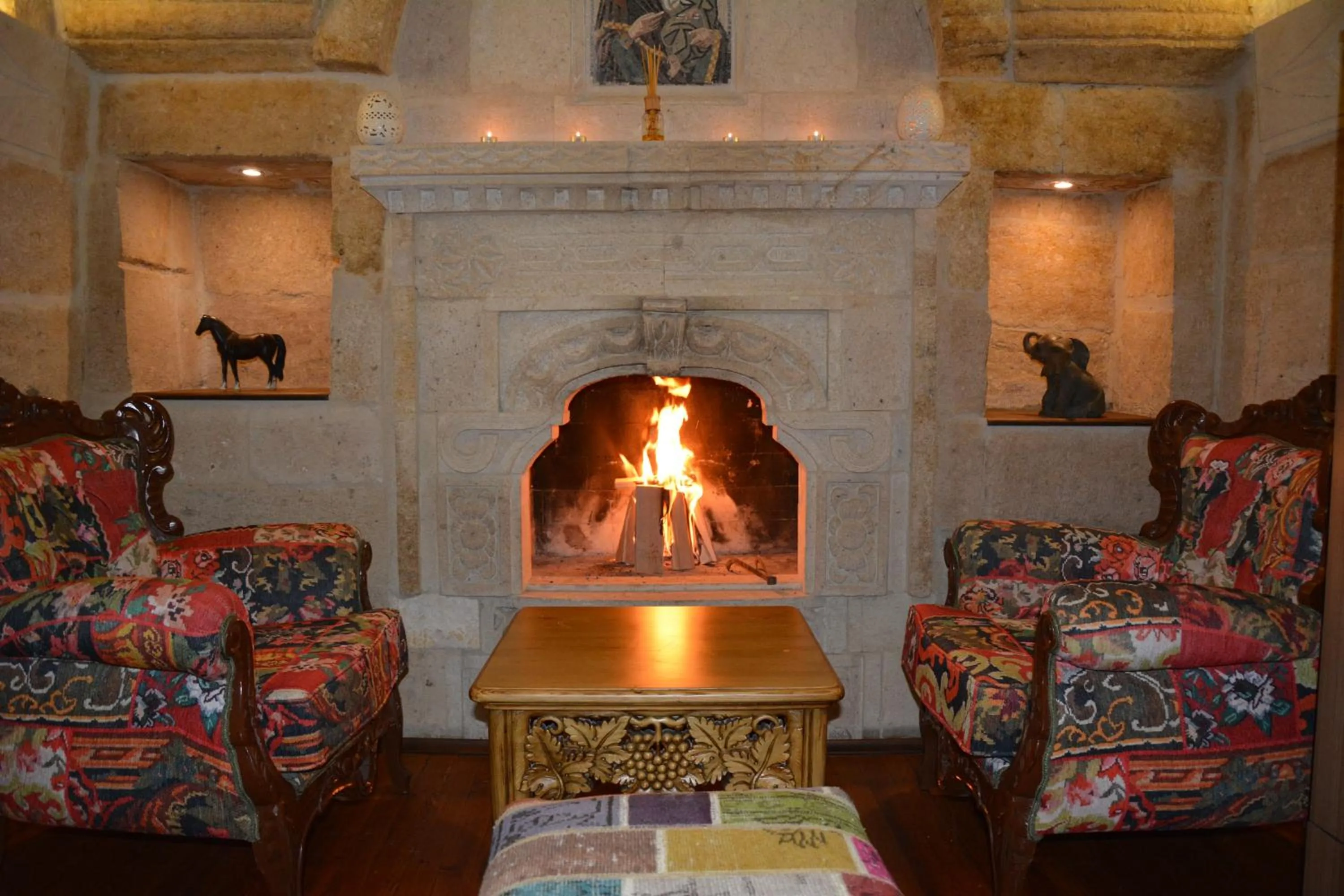 Decorative detail in Kayhan Cave Villa