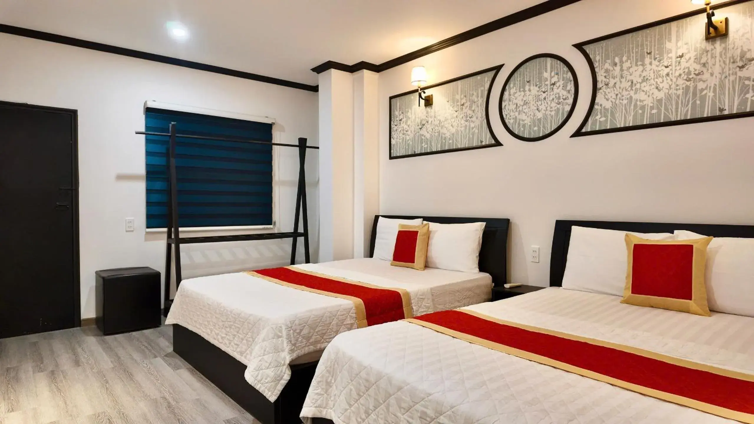 Bed in Phu Gia Hotel 193 Nguyen Thai Hoc Bed in Phu Gia Hotel 193 Nguyen Thai Hoc