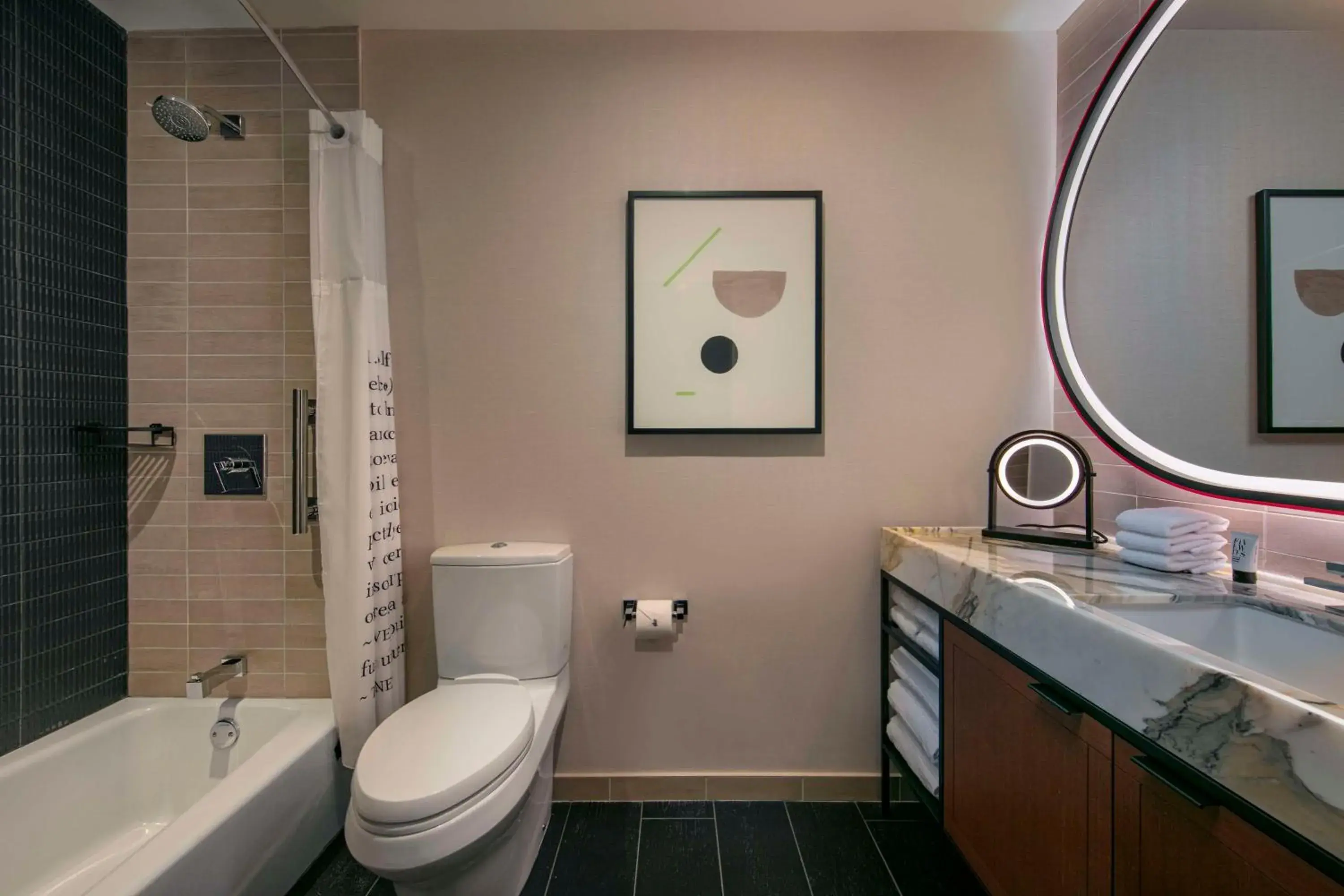 Classic Queen Room with Two Queen Beds in theWit Chicago, a Hilton Hotel Classic Queen Room with Two Queen Beds in theWit Chicago, a Hilton Hotel