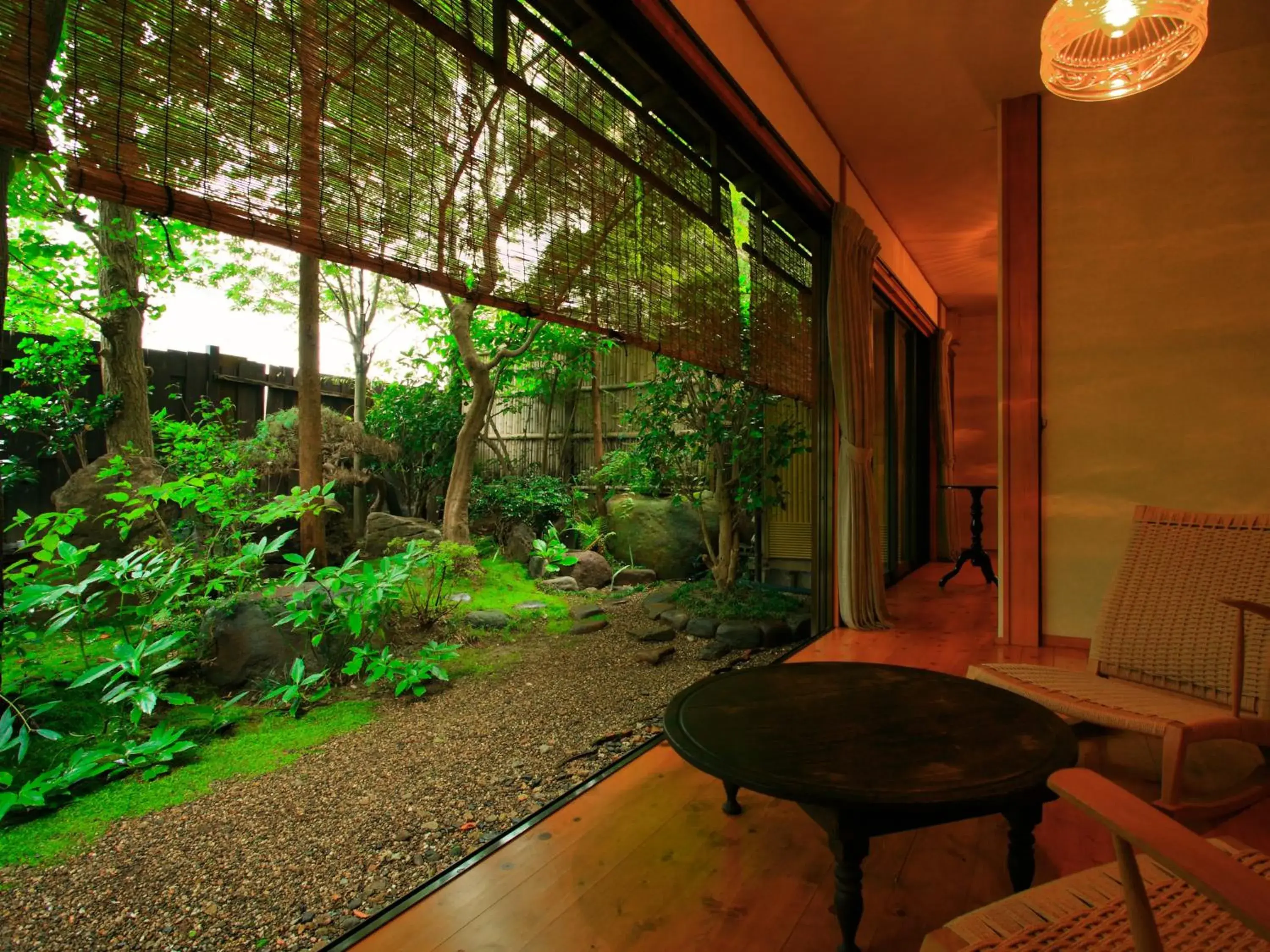 Garden view in Hanakanzashi Garden view in Hanakanzashi