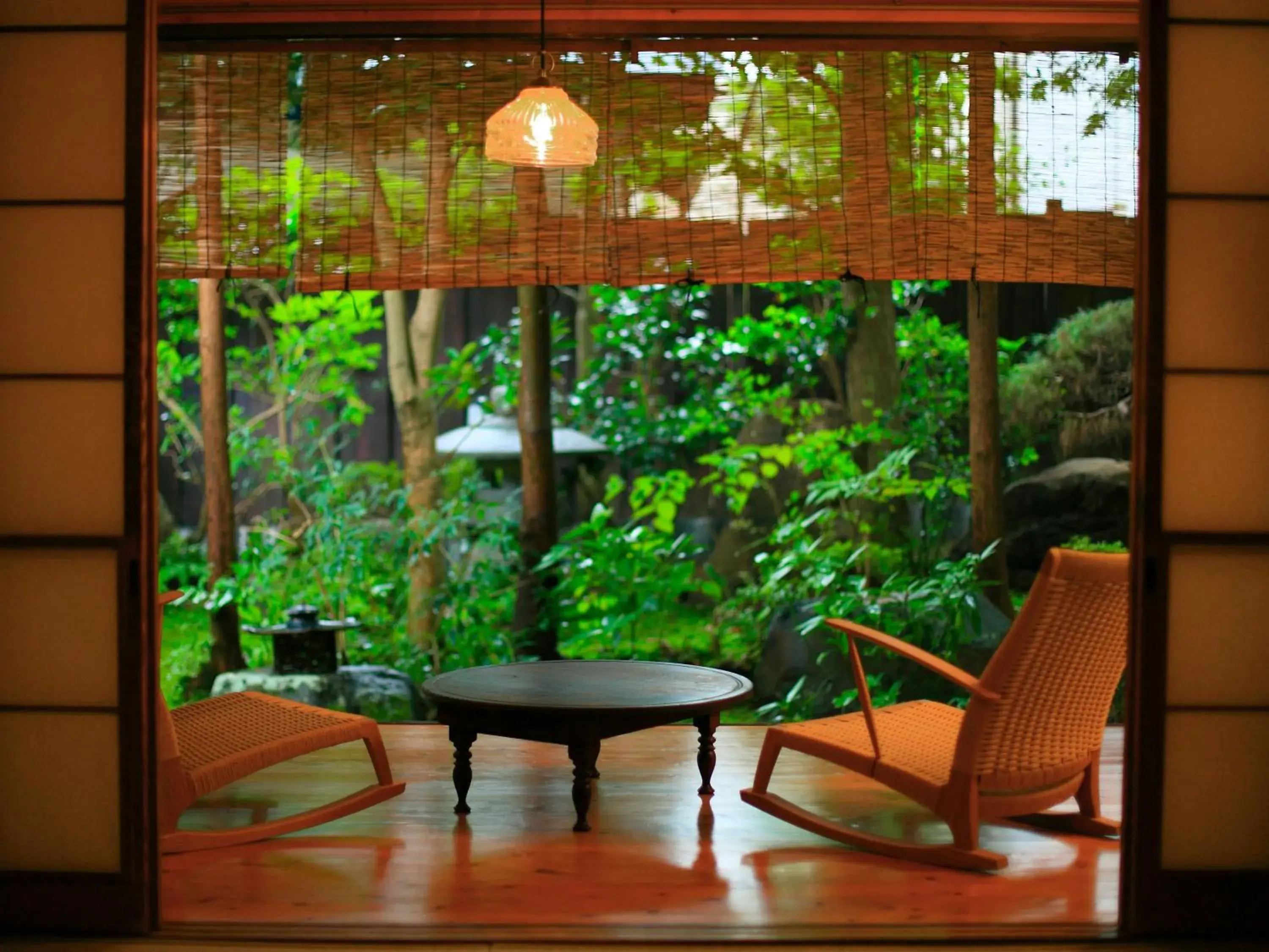 Garden view in Hanakanzashi Garden view in Hanakanzashi