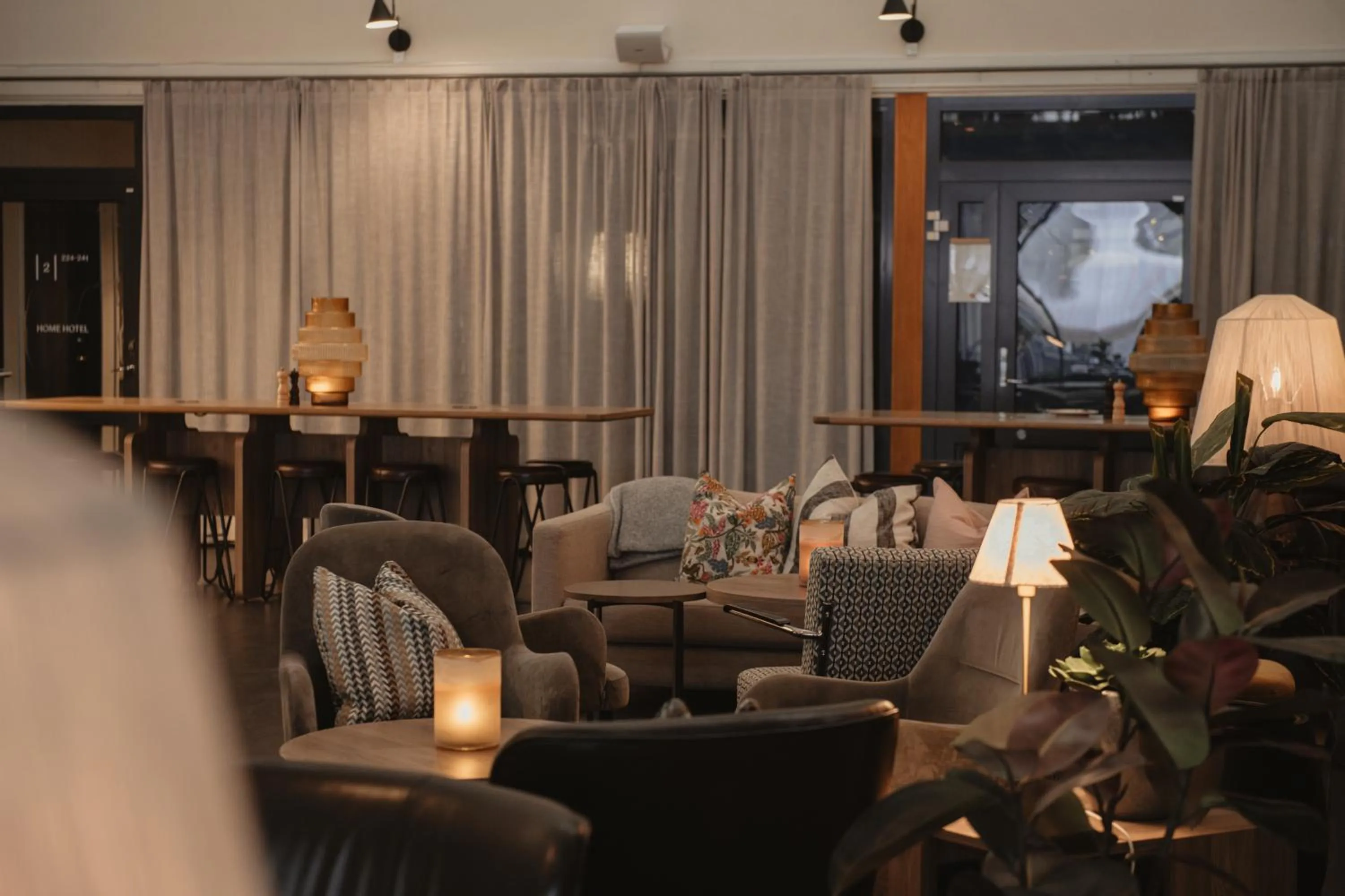 Seating area in Home Hotel Odin