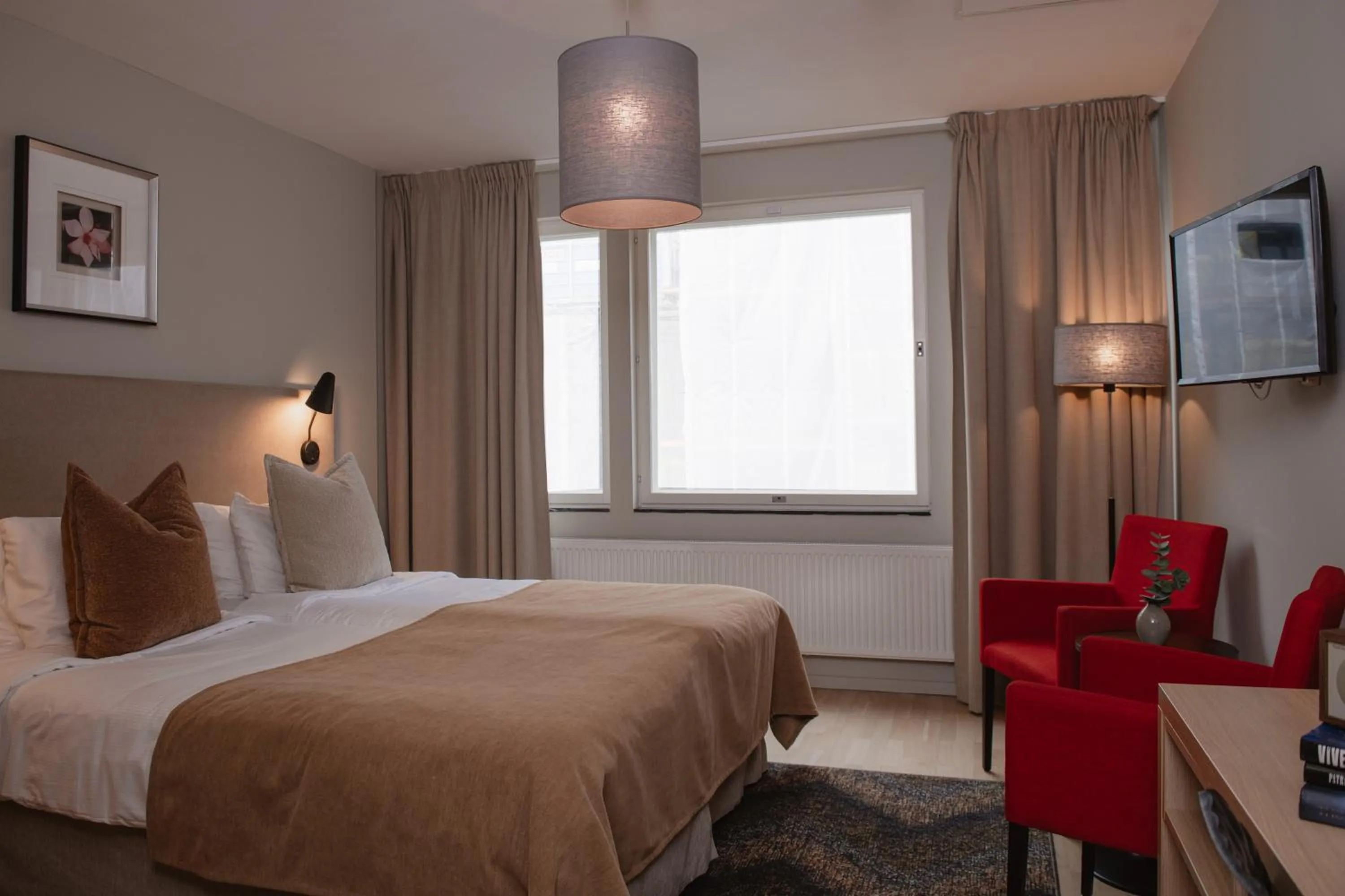 Bed in Home Hotel Odin