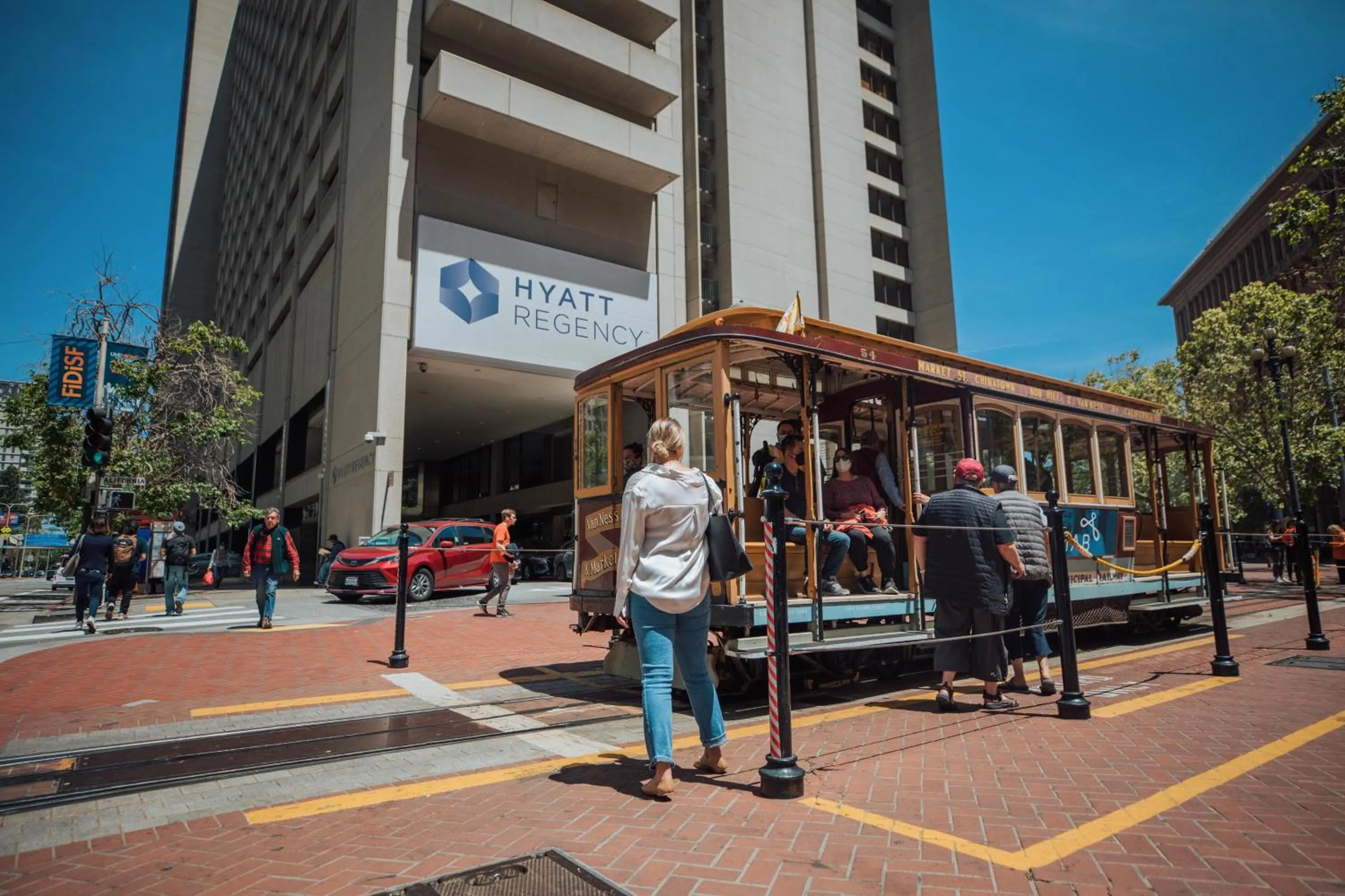 Location in Hyatt Regency San Francisco