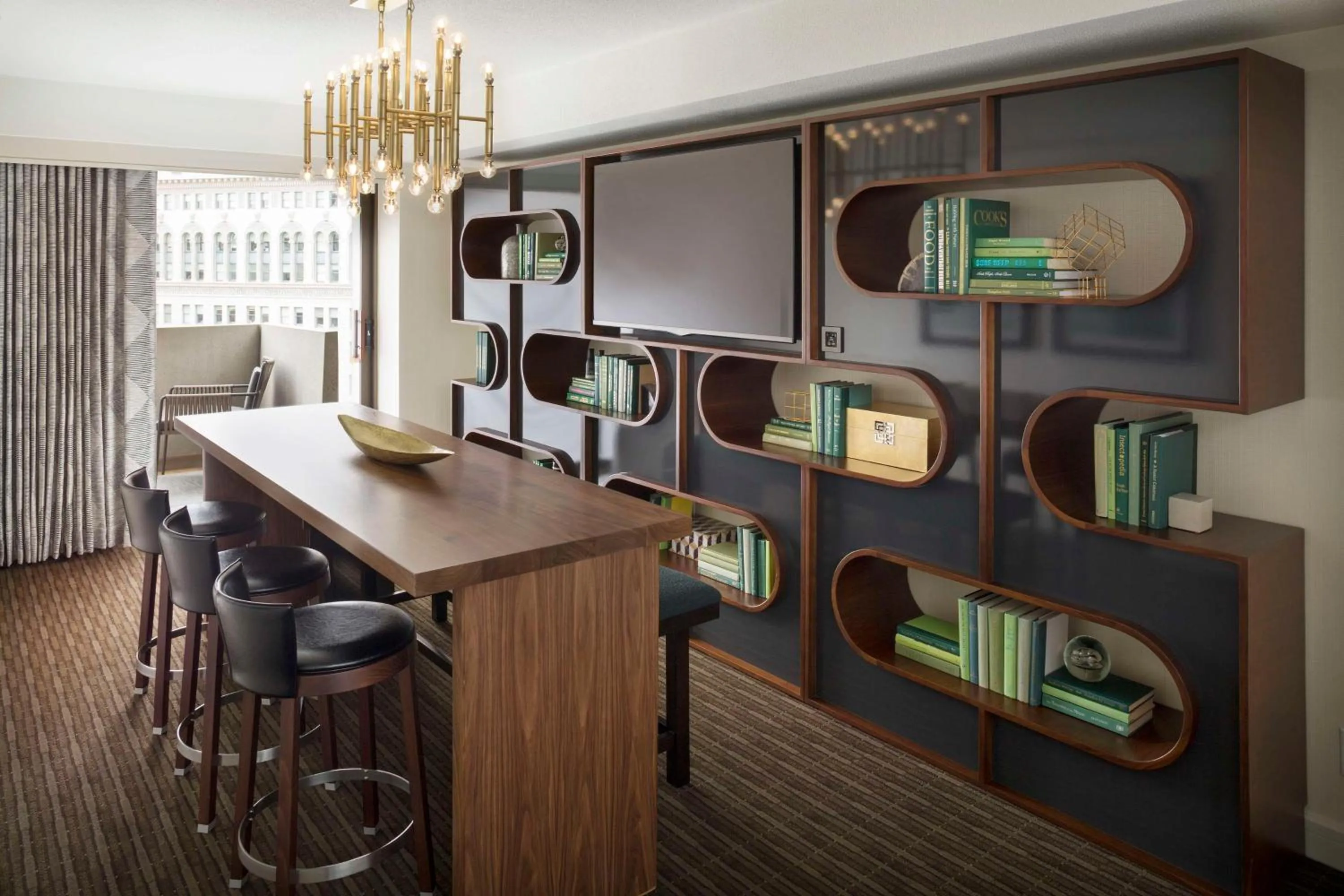 Photo of the whole room in Hyatt Regency San Francisco