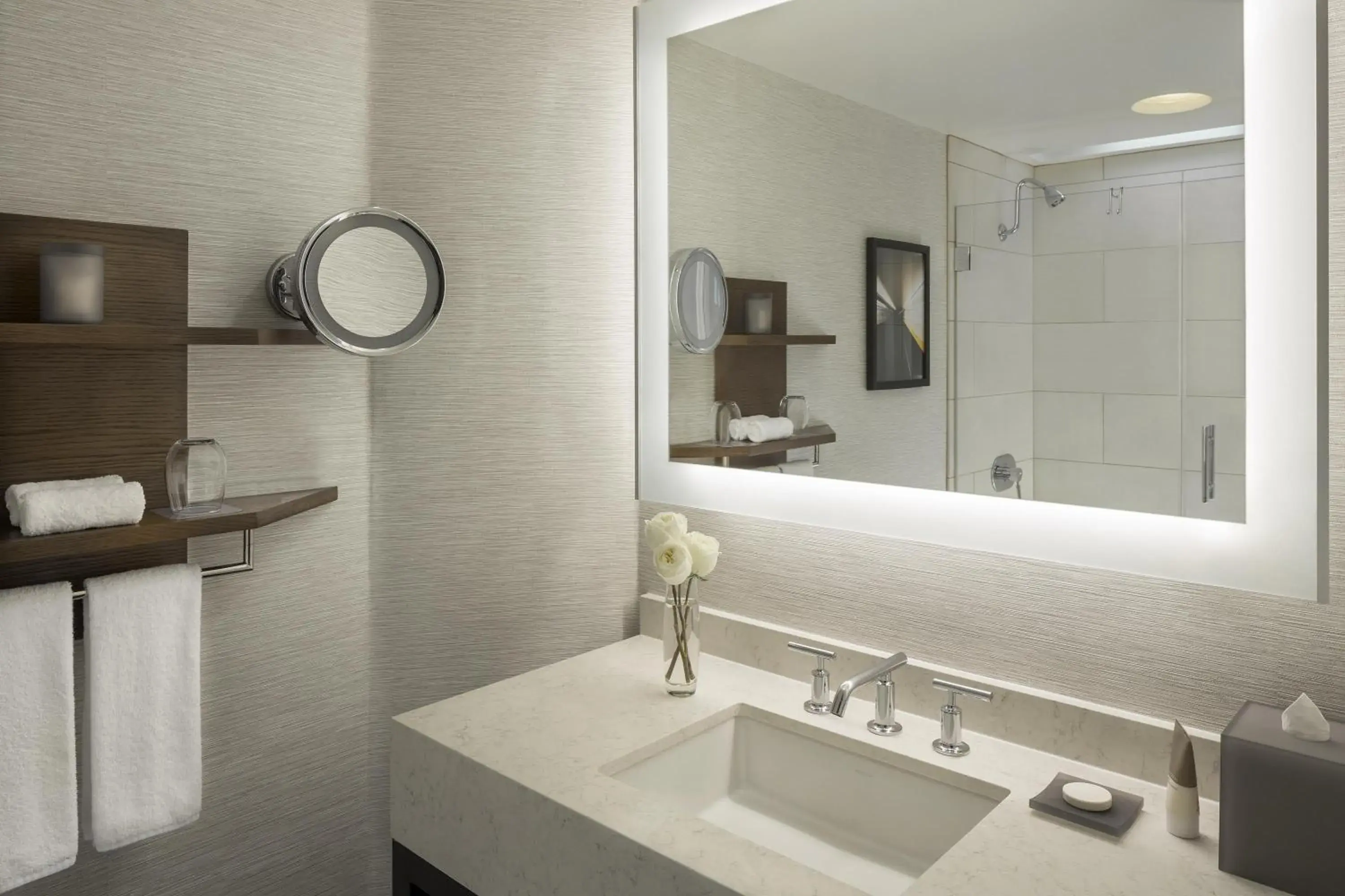 Bathroom in Hyatt Regency San Francisco Bathroom in Hyatt Regency San Francisco