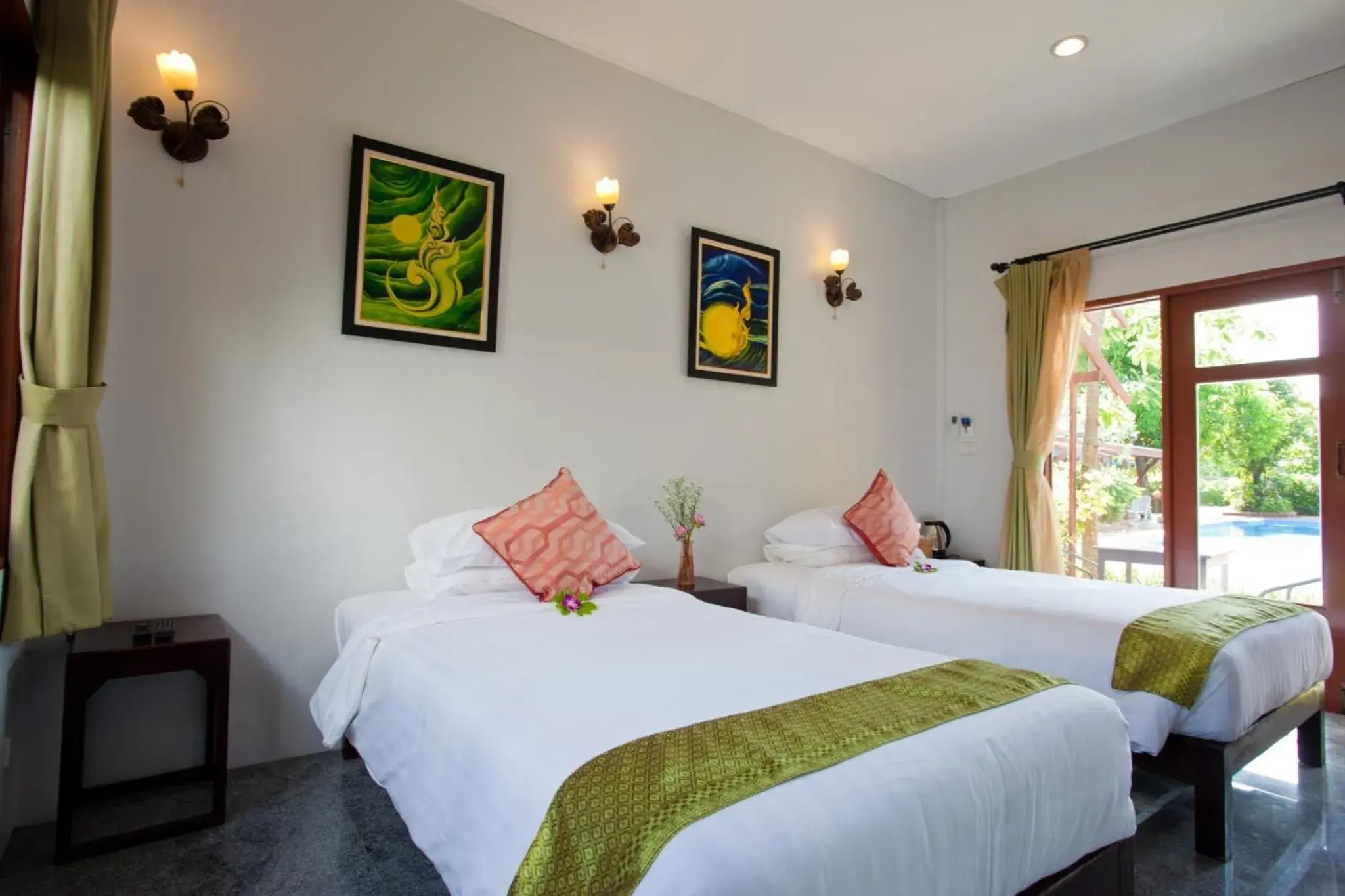 Bed in Ardea Resort Pool Villa Bed in Ardea Resort Pool Villa