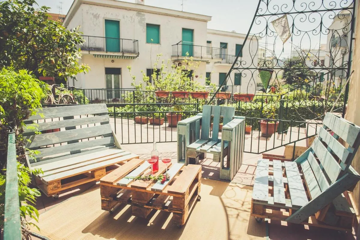 Patio in Nomad B&B