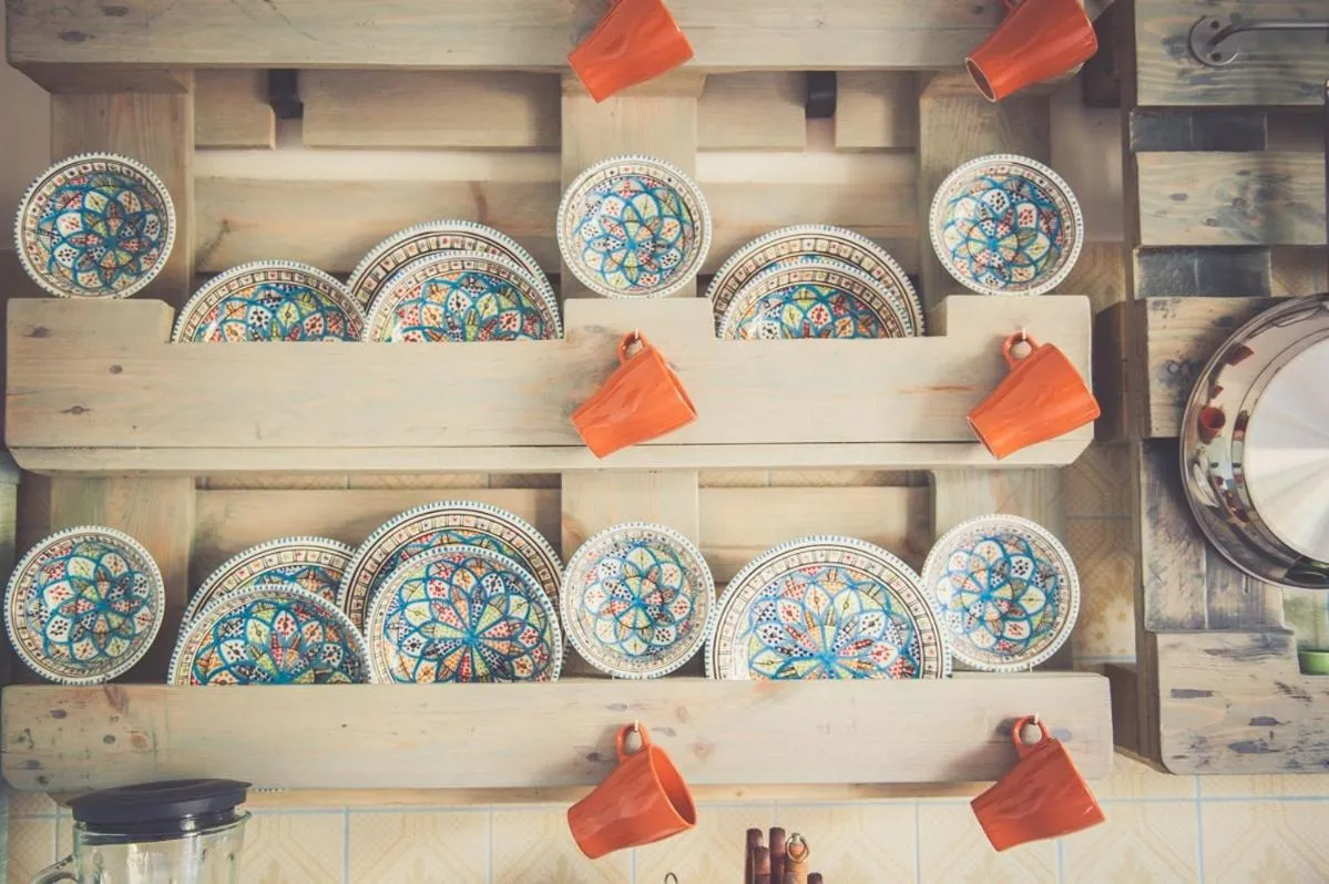 Decorative detail in Nomad B&B