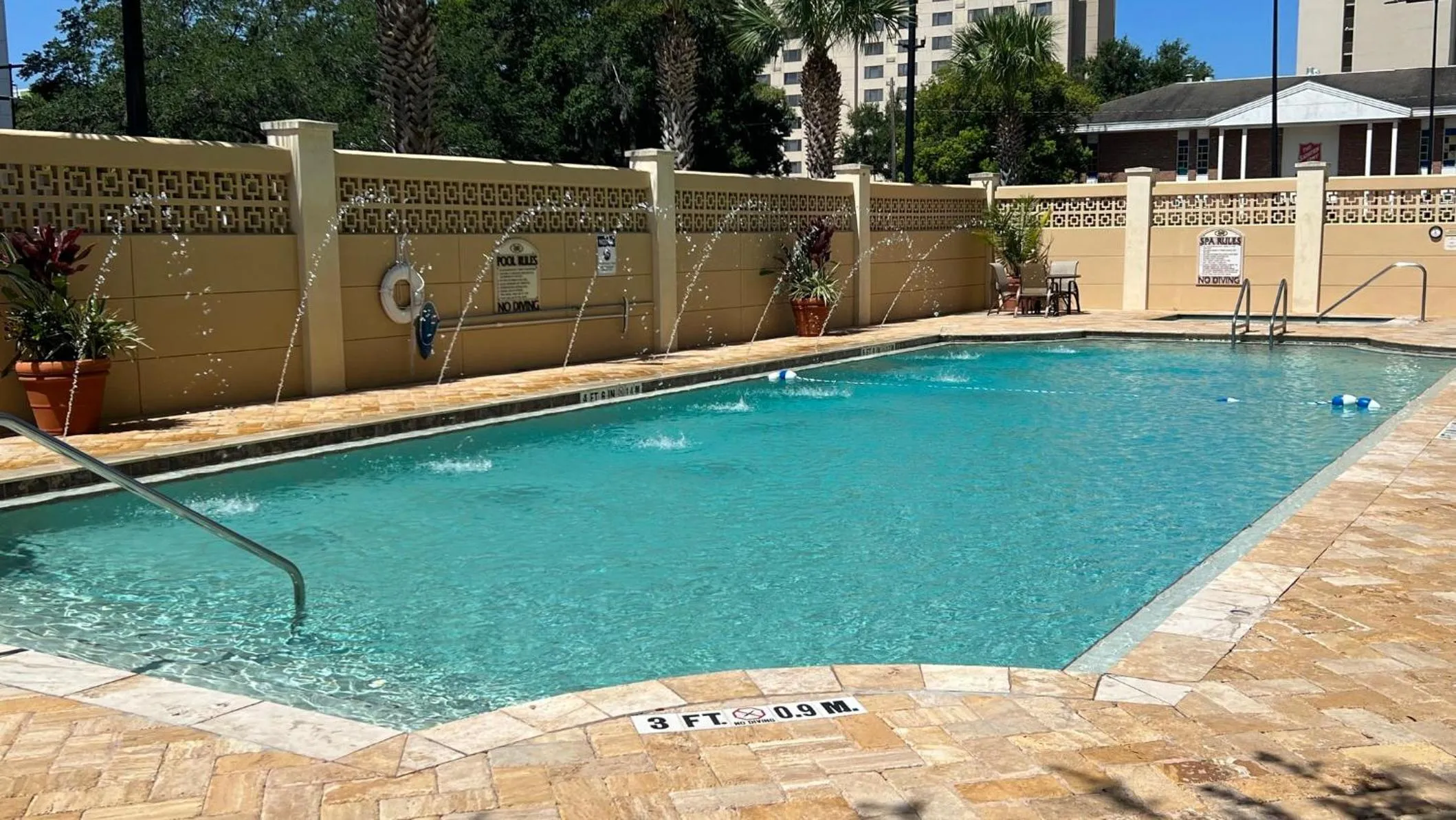 Swimming pool in Crowne Plaza Orlando-Downtown by IHG