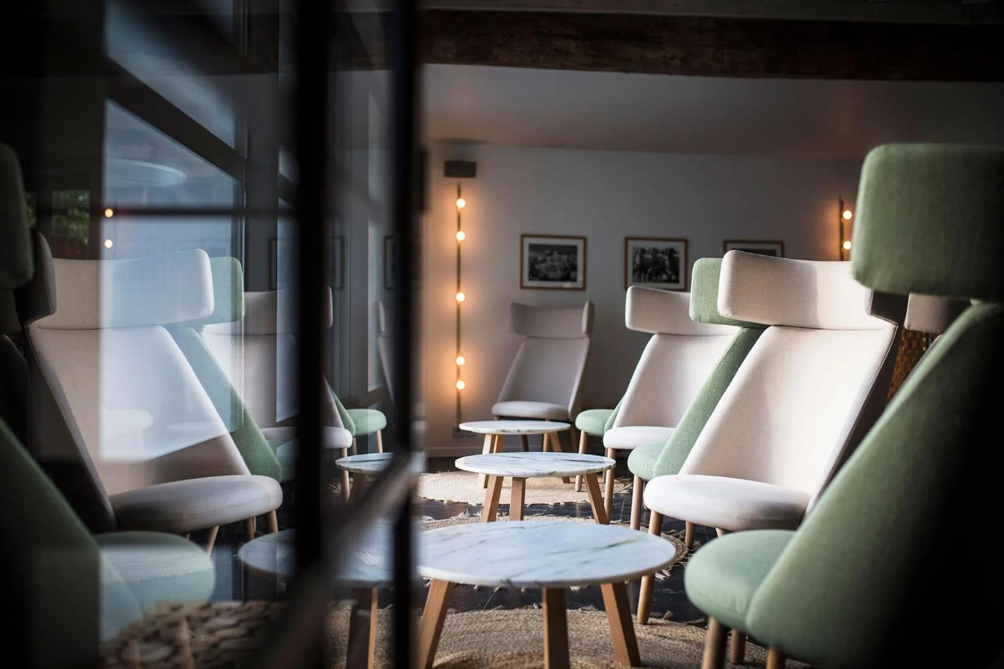 Lounge or bar in L'Auberge Basque-Relais & Châteaux