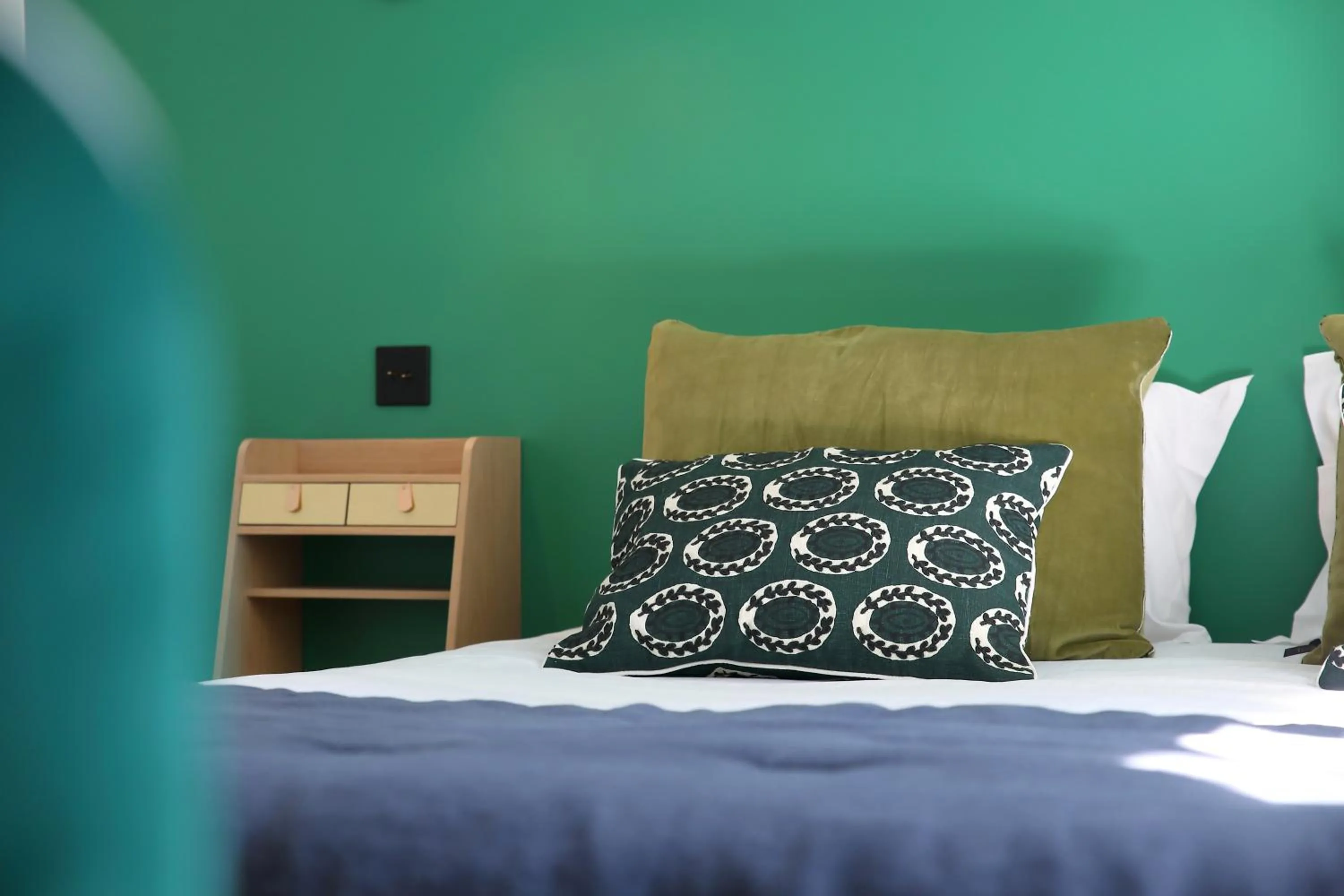 Bed in L'Auberge Basque-Relais & Châteaux