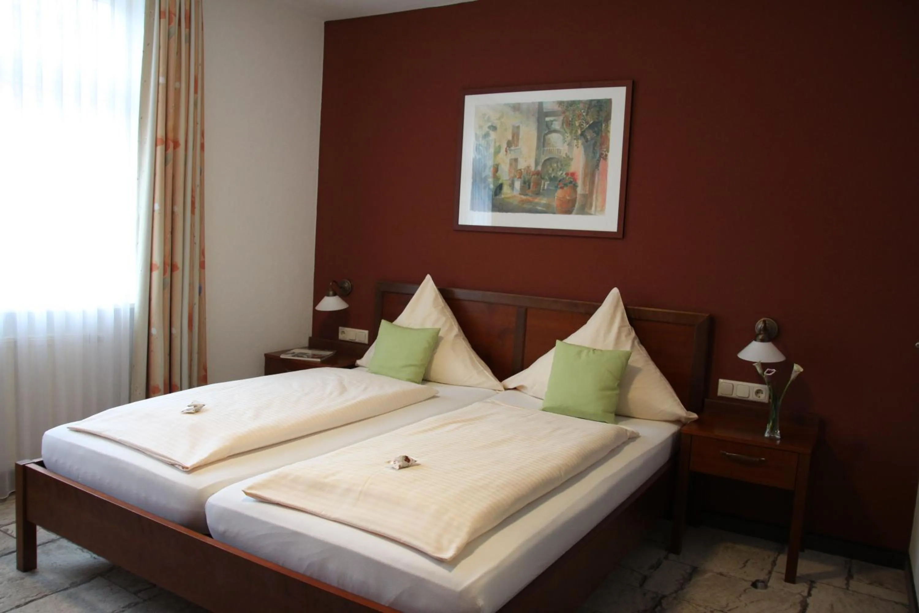 Bed in Hotel-Restaurant 1735