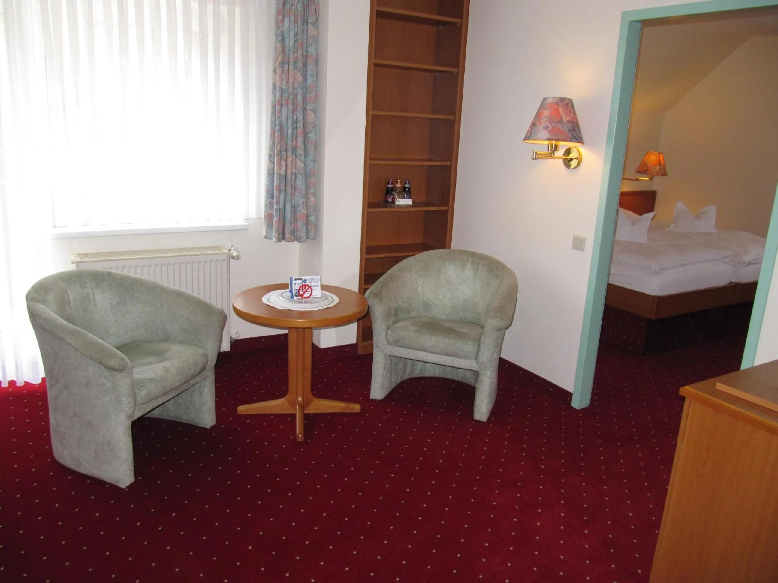 Bedroom, Bed in Hotel Pension Marie-Luise, Hotel garni,Therme plus