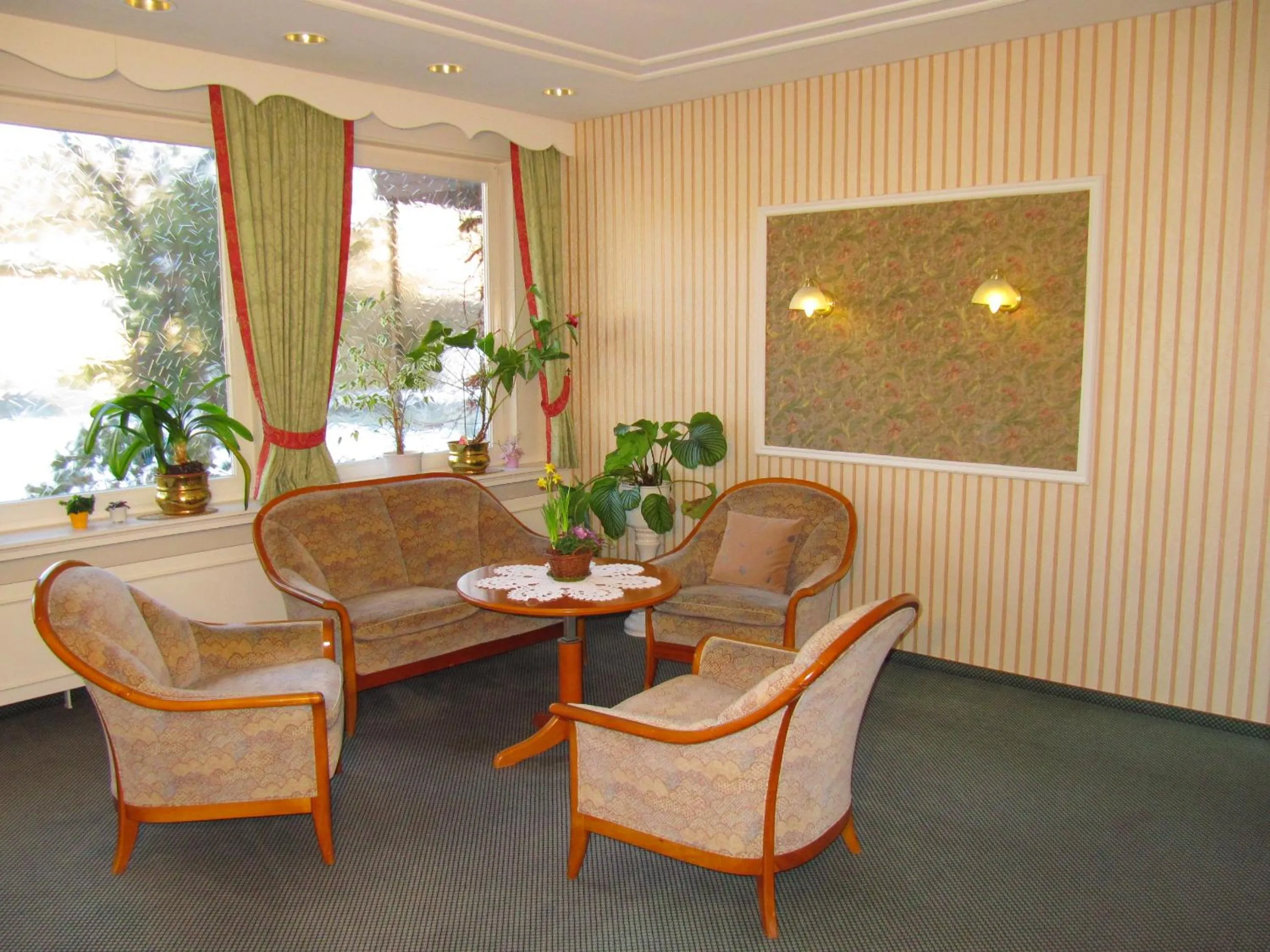 Lobby or reception in Hotel Pension Marie-Luise, Hotel garni,Therme plus