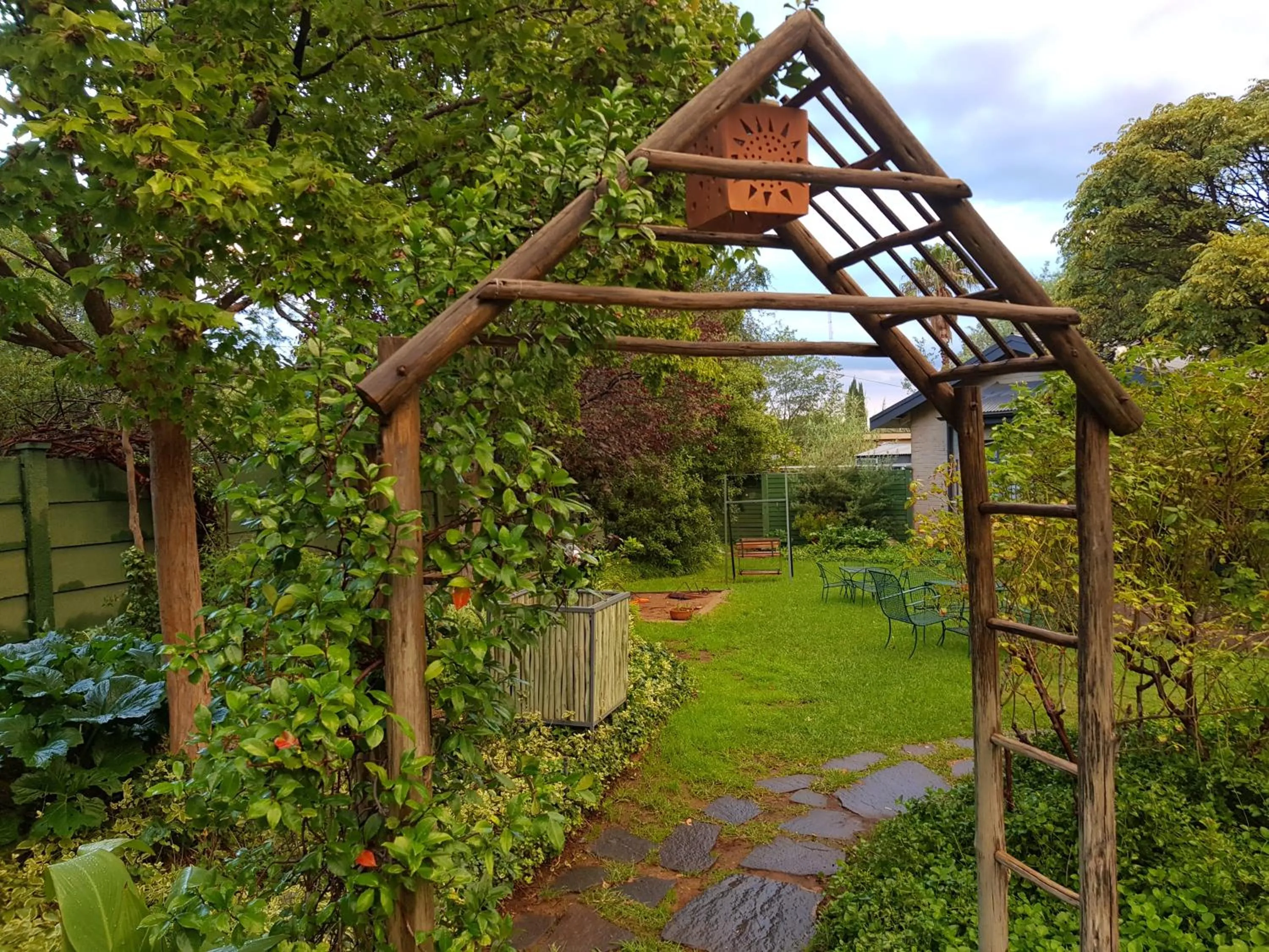 Garden in Dias Guest House