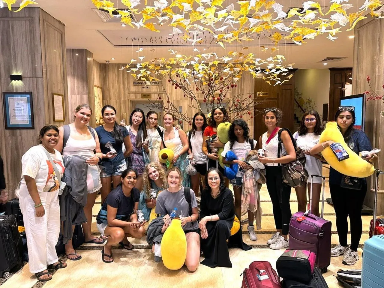 Guests in Thang Long Opera Hotel