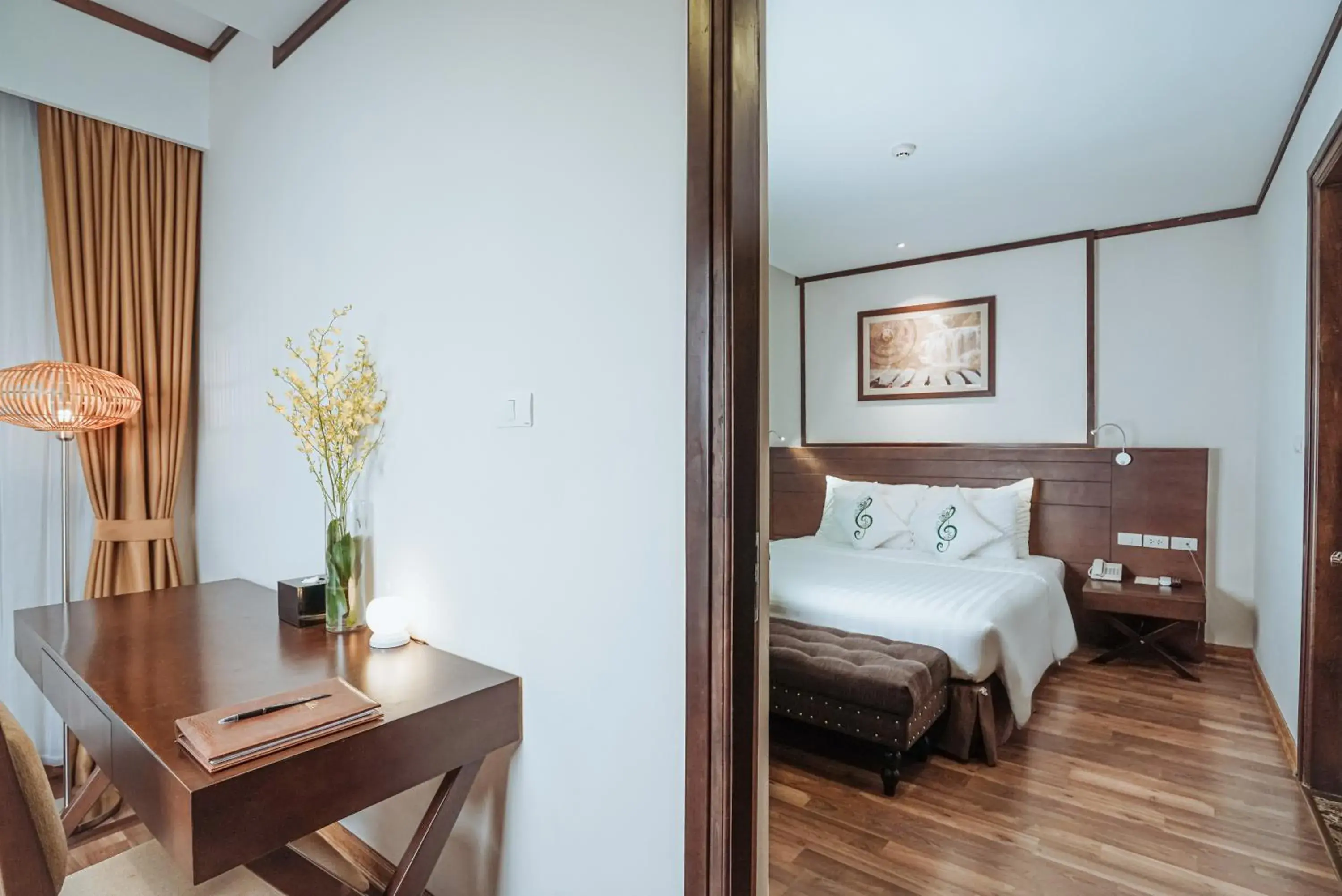 Photo of the whole room, Bed in Thang Long Opera Hotel Photo of the whole room, Bed in Thang Long Opera Hotel