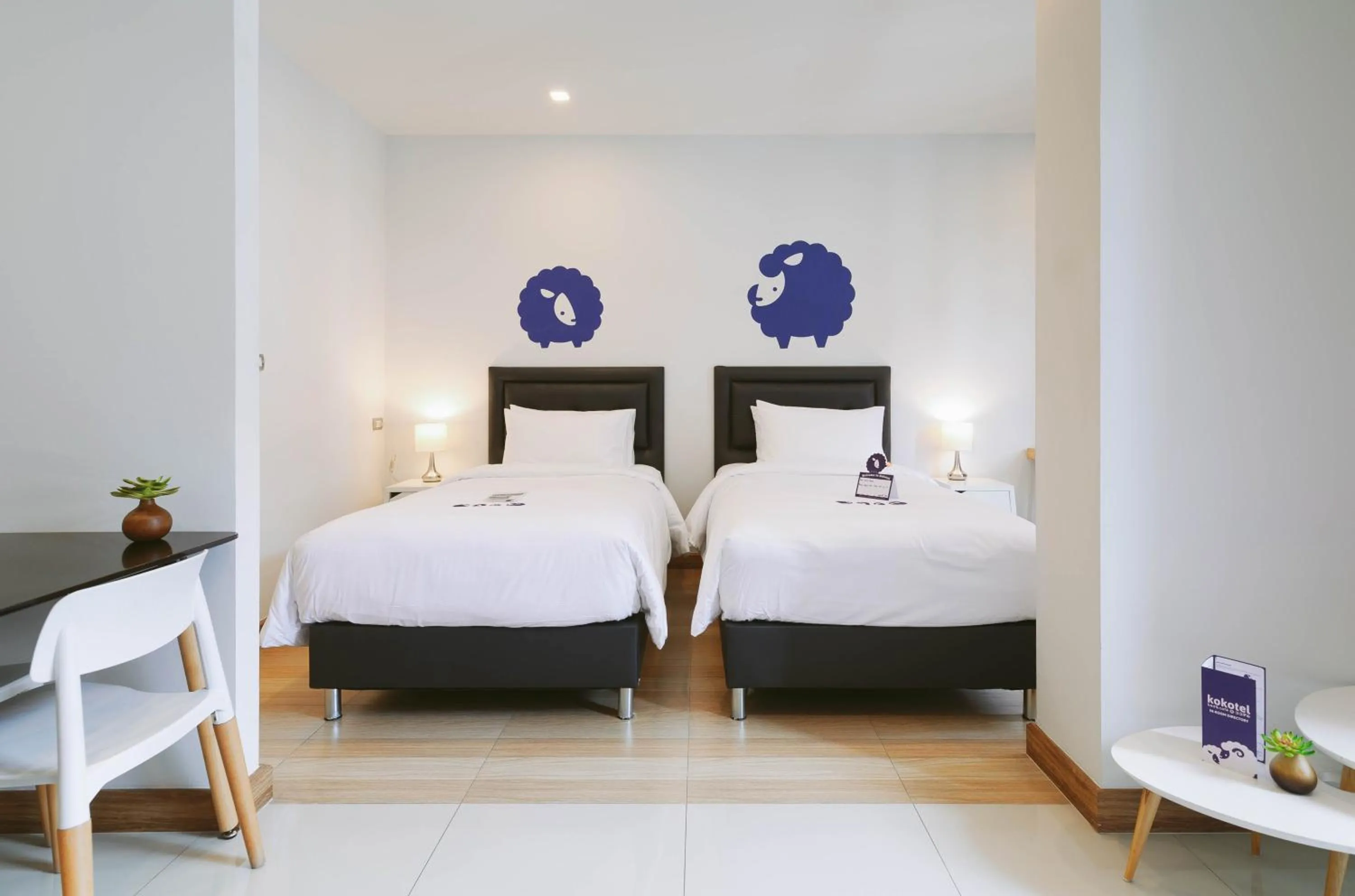 Bed in Kokotel Bangkok Sukhumvit 50