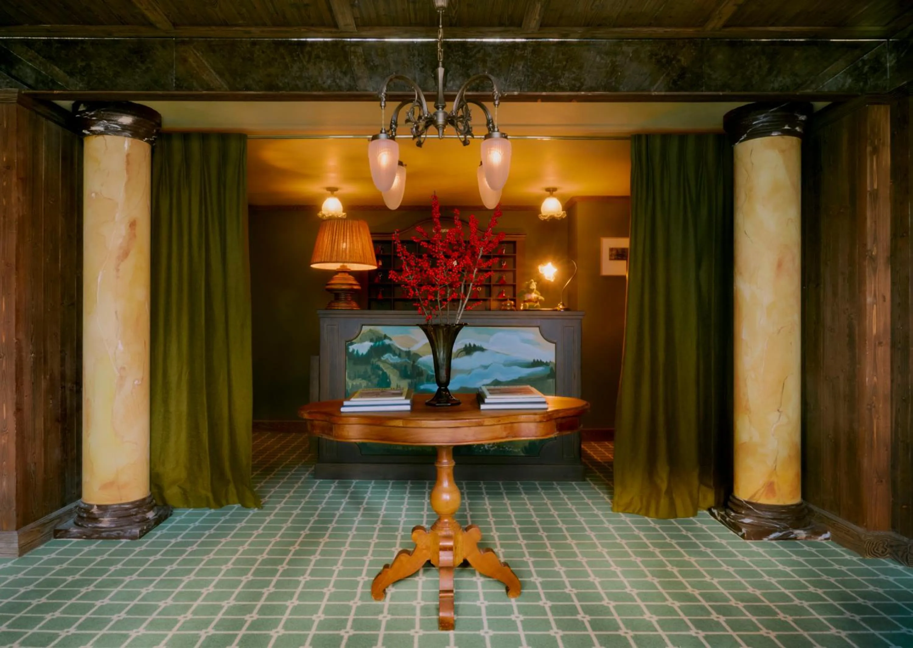 Lobby or reception in Hôtel Saint-Georges Relais & Châteaux